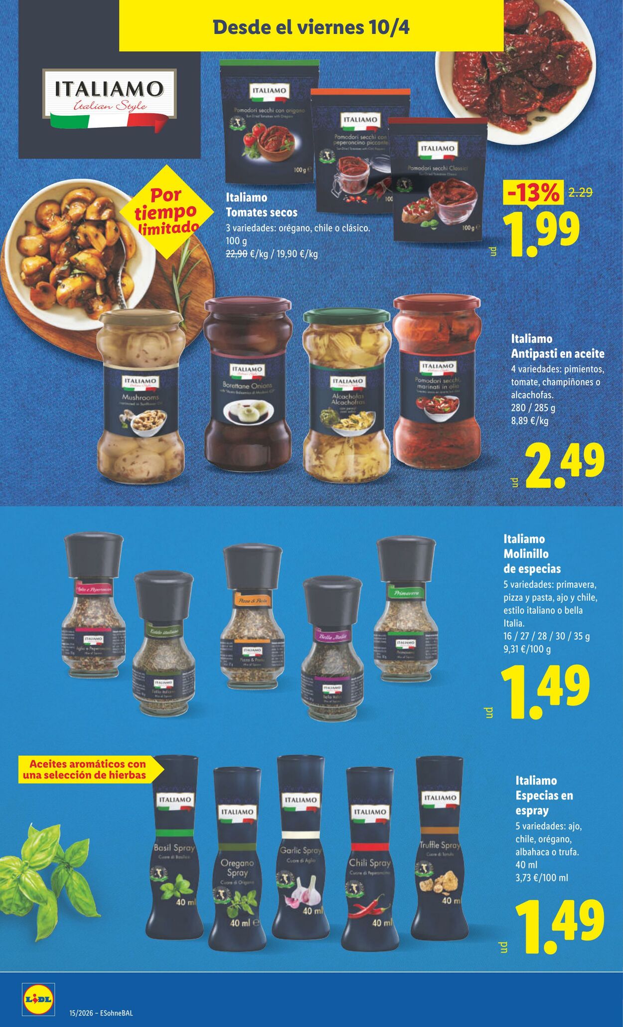 Folleto Lidl 06.04.2026 - 12.04.2026