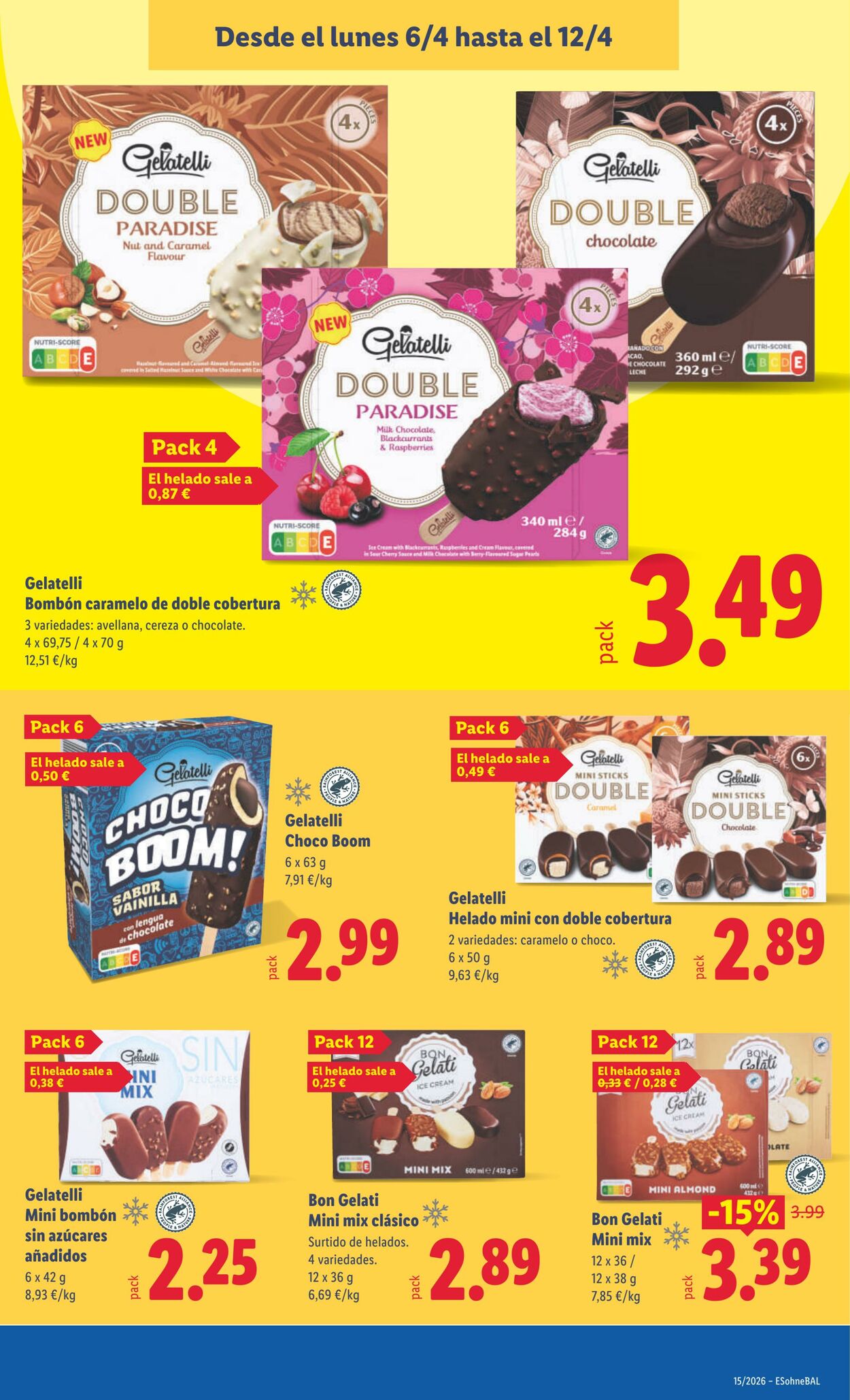 Folleto Lidl 06.04.2026 - 12.04.2026
