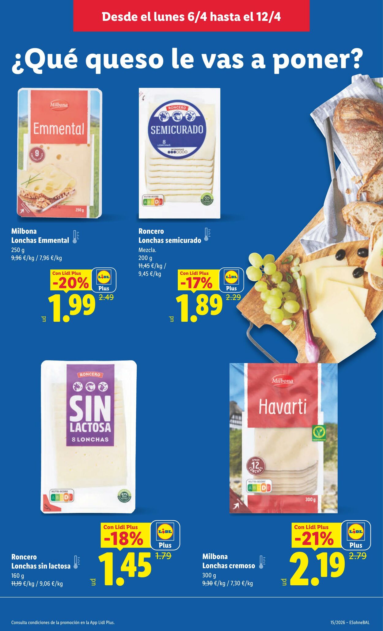Folleto Lidl 06.04.2026 - 12.04.2026