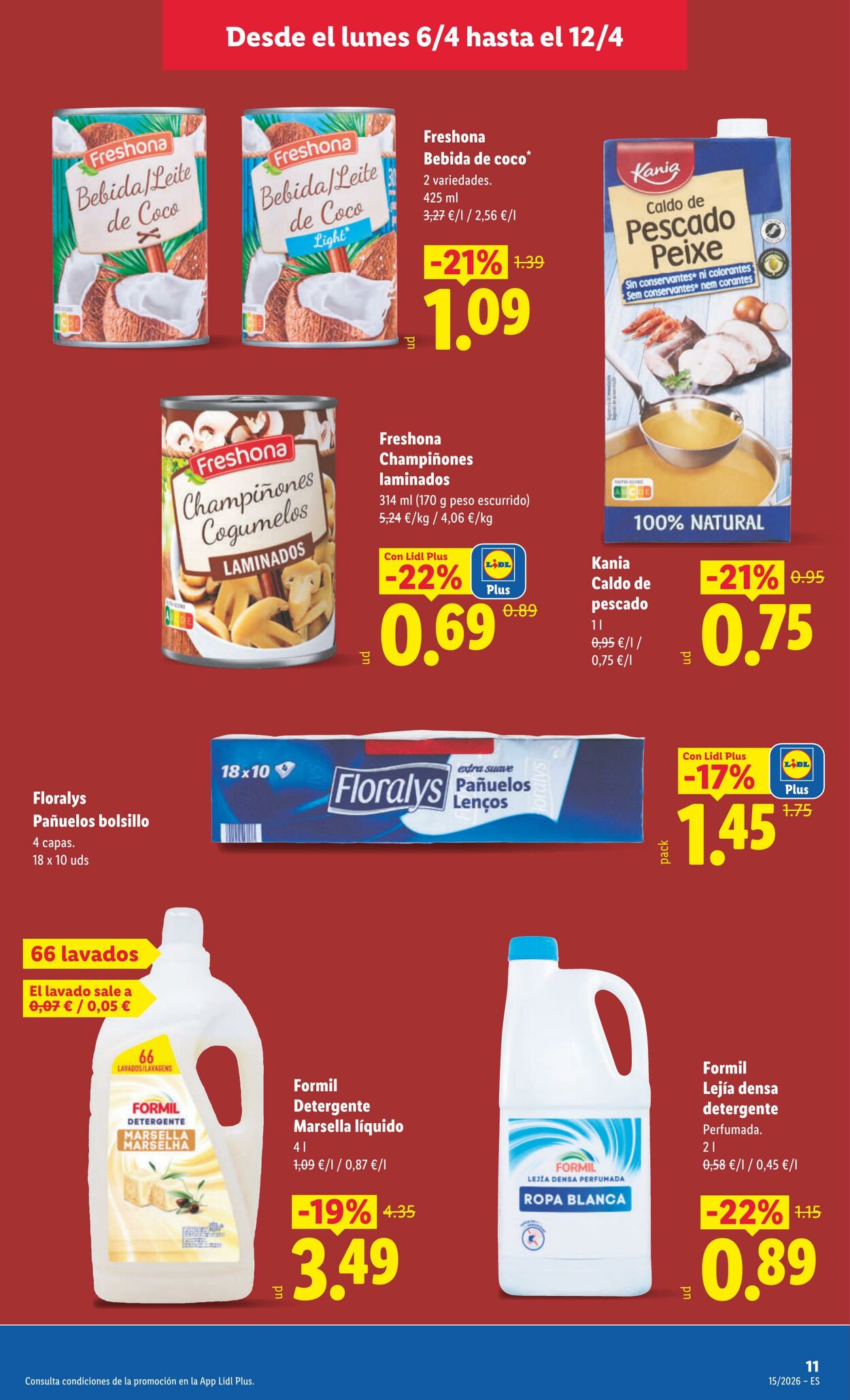 Folleto Lidl 06.04.2026 - 12.04.2026