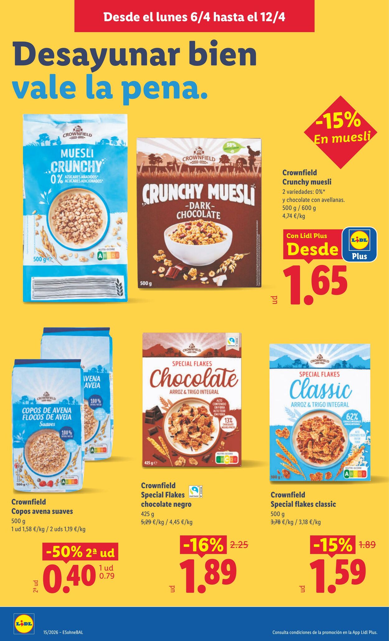 Folleto Lidl 06.04.2026 - 12.04.2026