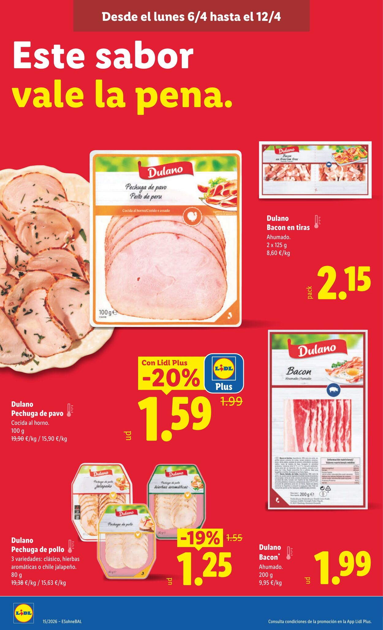 Folleto Lidl 06.04.2026 - 12.04.2026