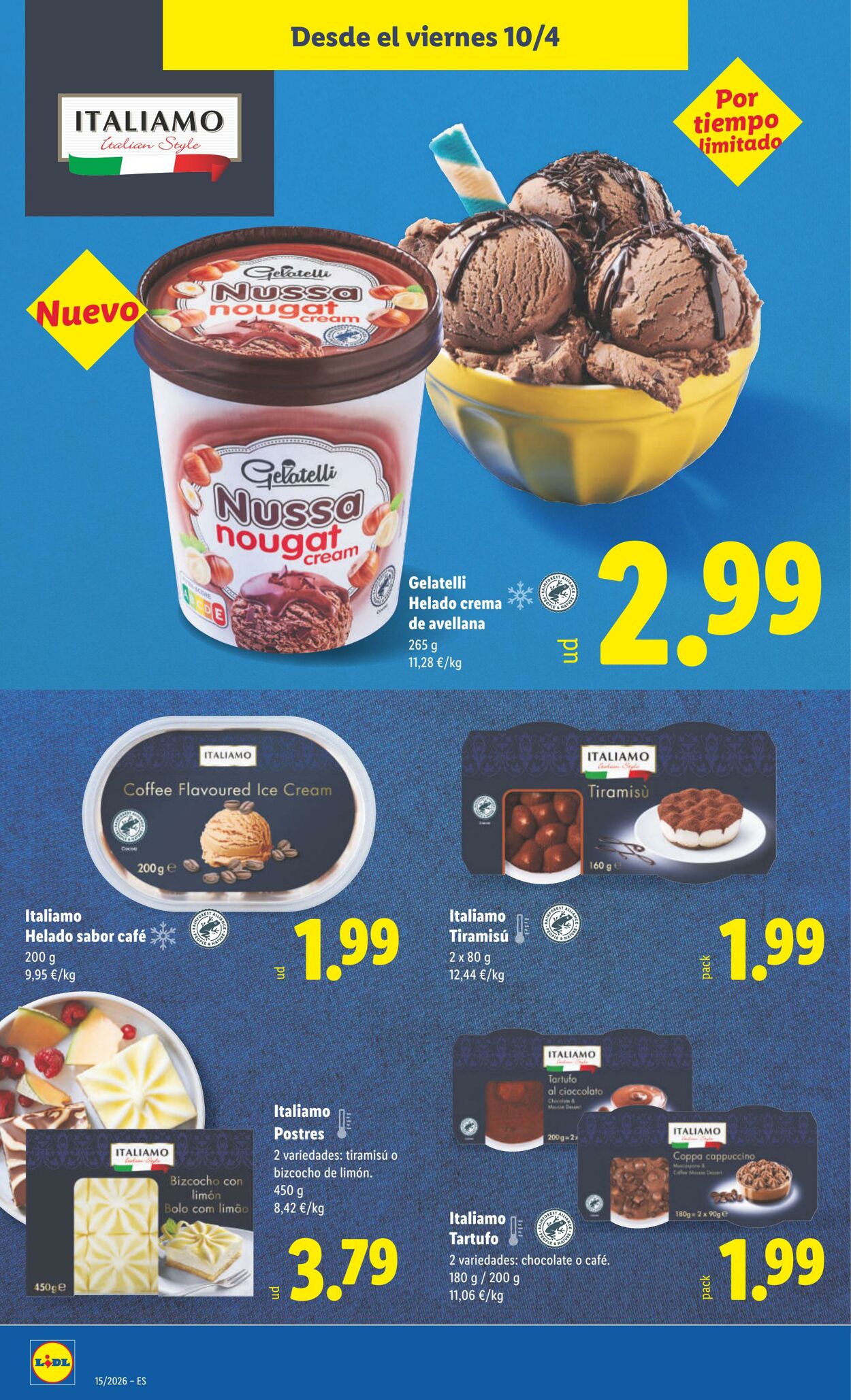 Folleto Lidl 06.04.2026 - 12.04.2026