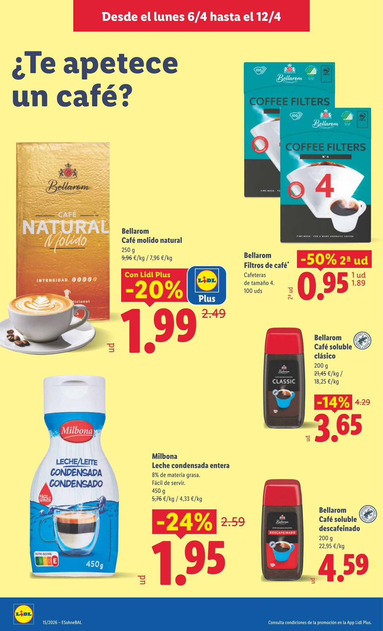 Folleto Lidl 06.04.2026 - 12.04.2026