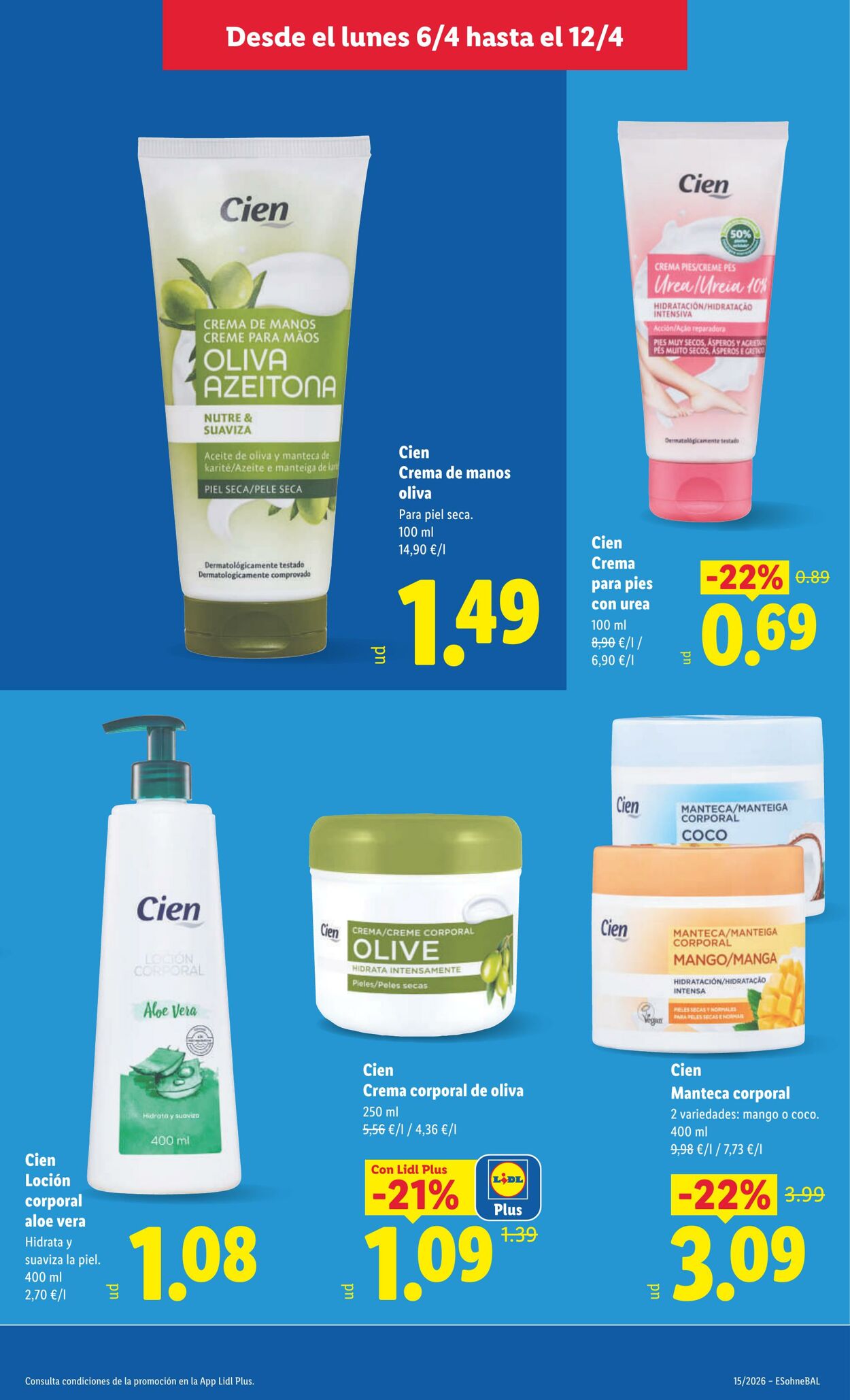 Folleto Lidl 06.04.2026 - 12.04.2026