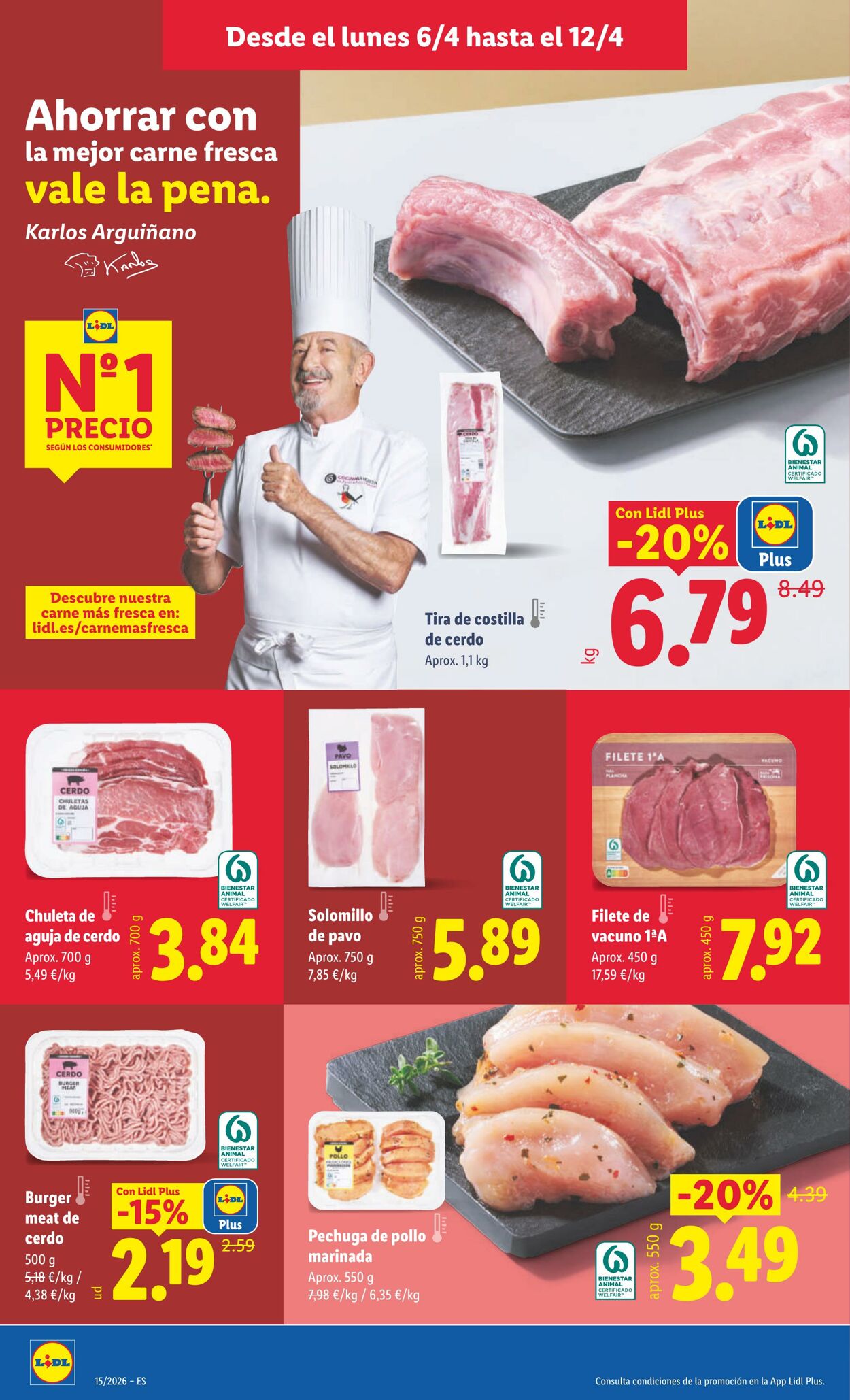 Folleto Lidl 06.04.2026 - 12.04.2026
