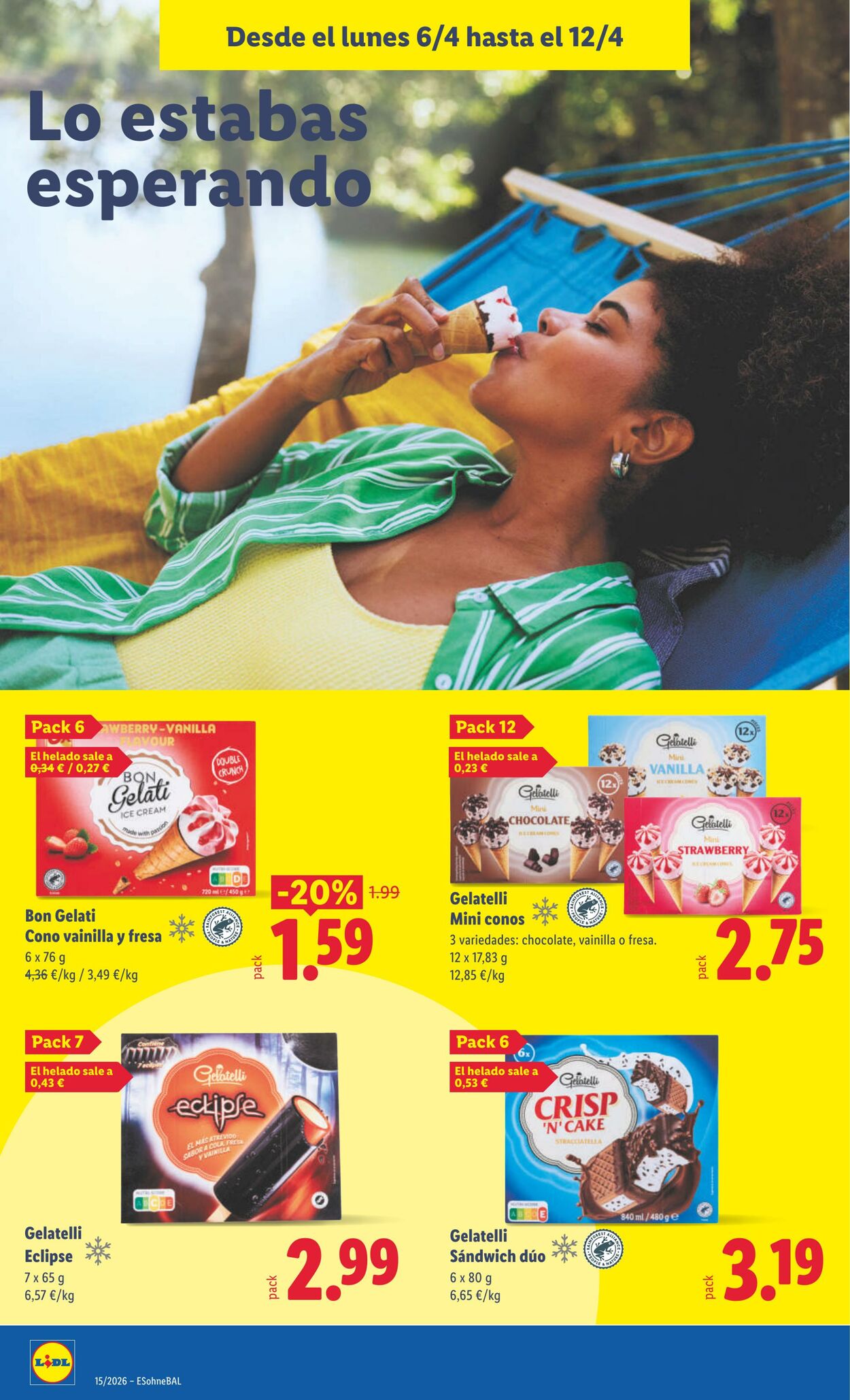 Folleto Lidl 06.04.2026 - 12.04.2026
