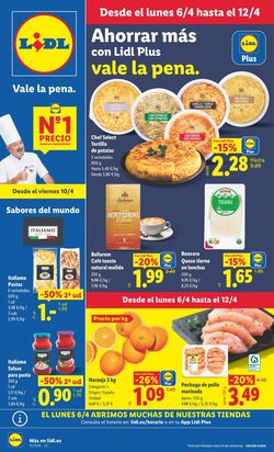 Folleto Lidl 20.04.2026 - 26.04.2026
