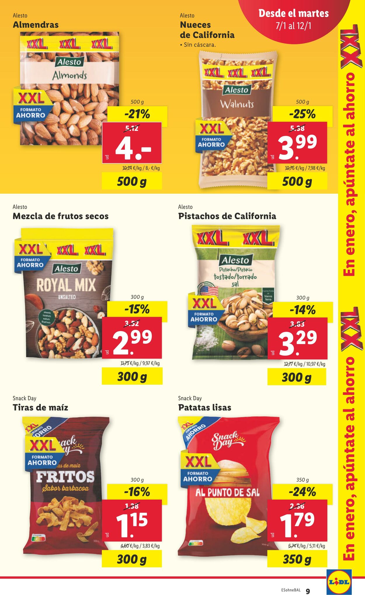 Folleto Lidl 07.01.2025 - 12.01.2025