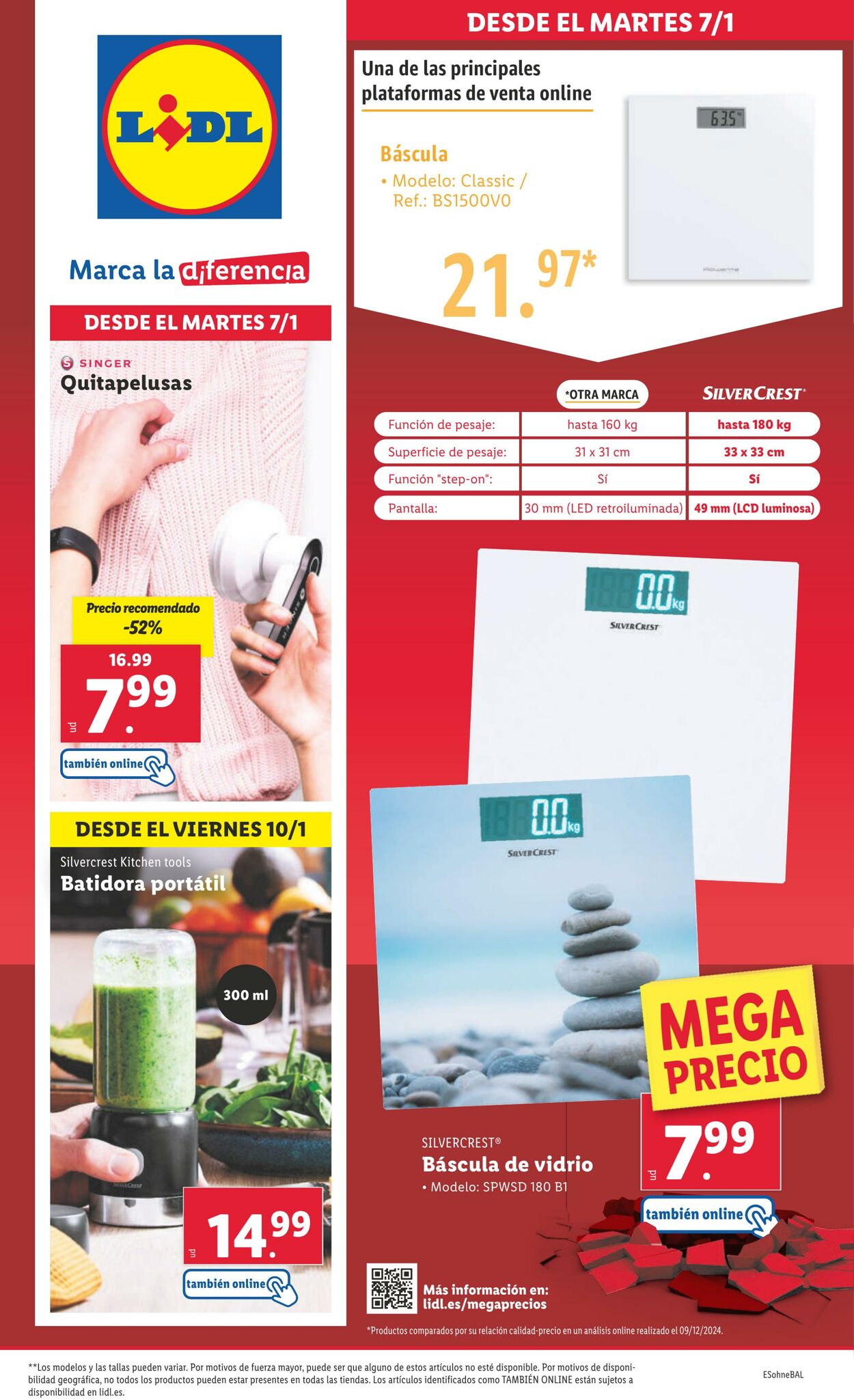 Folleto Lidl 07.01.2025 - 12.01.2025