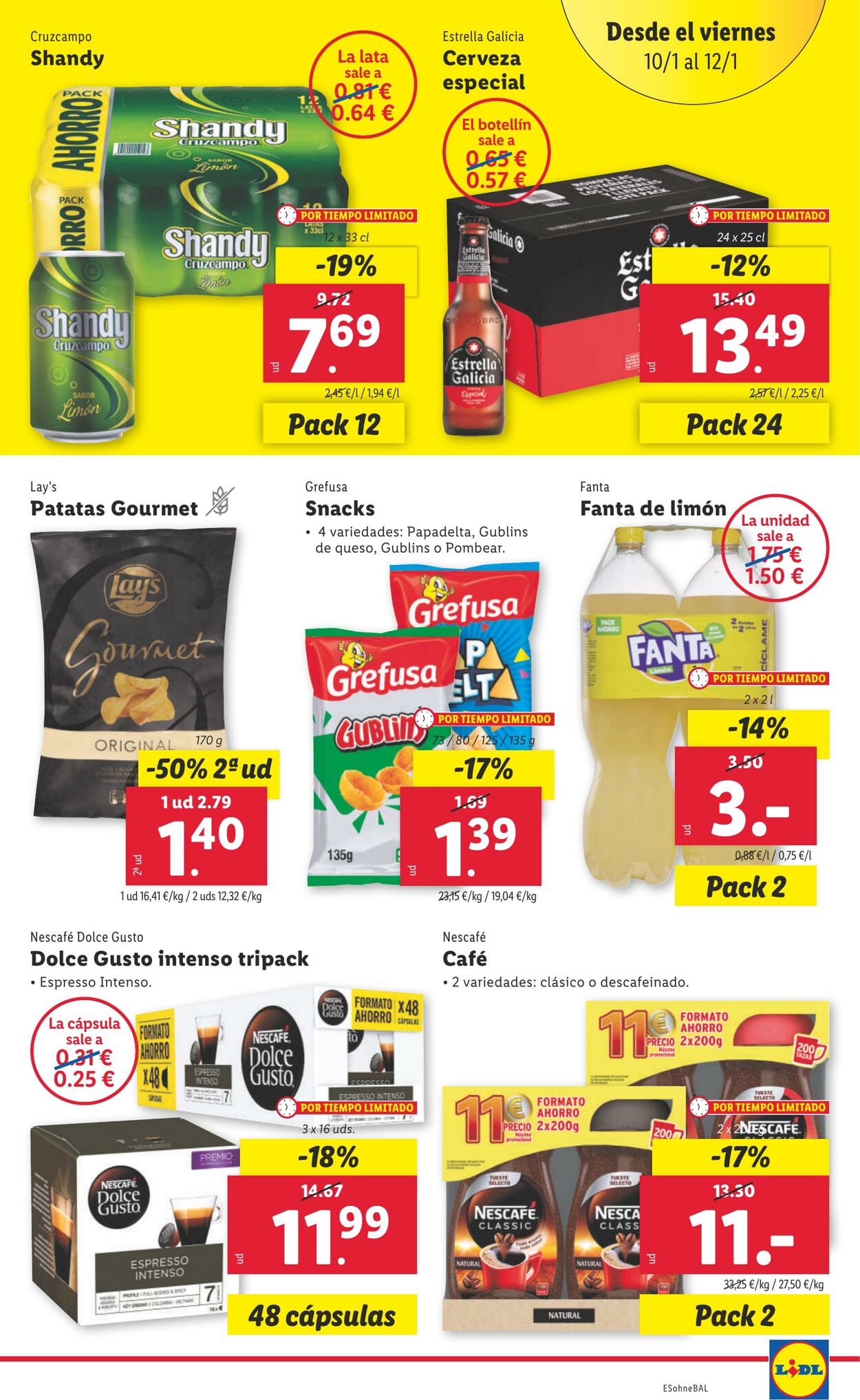 Folleto Lidl 07.01.2025 - 12.01.2025