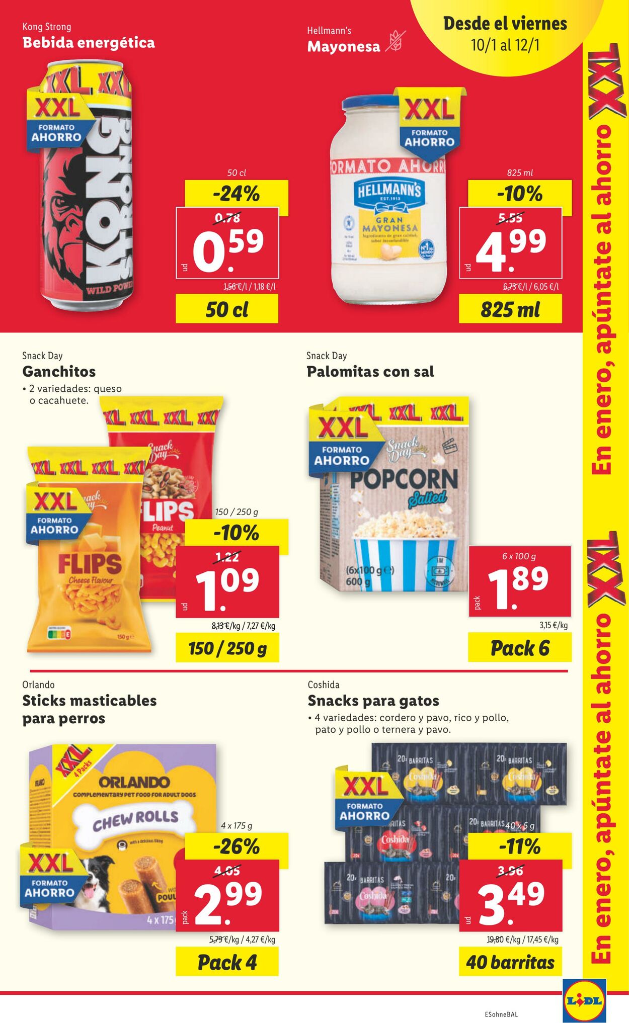 Folleto Lidl 07.01.2025 - 12.01.2025