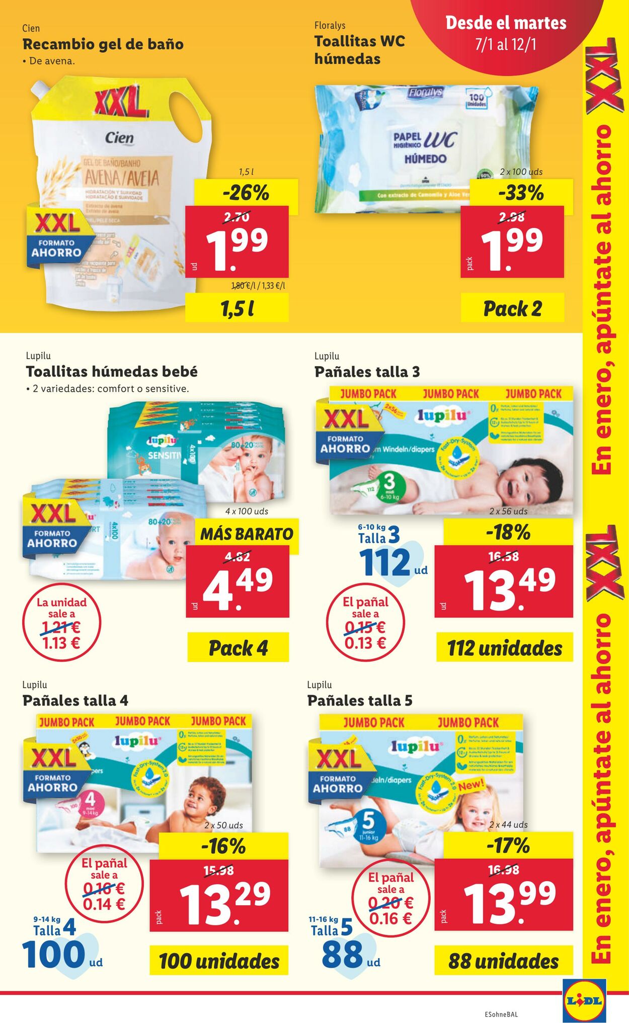 Folleto Lidl 07.01.2025 - 12.01.2025