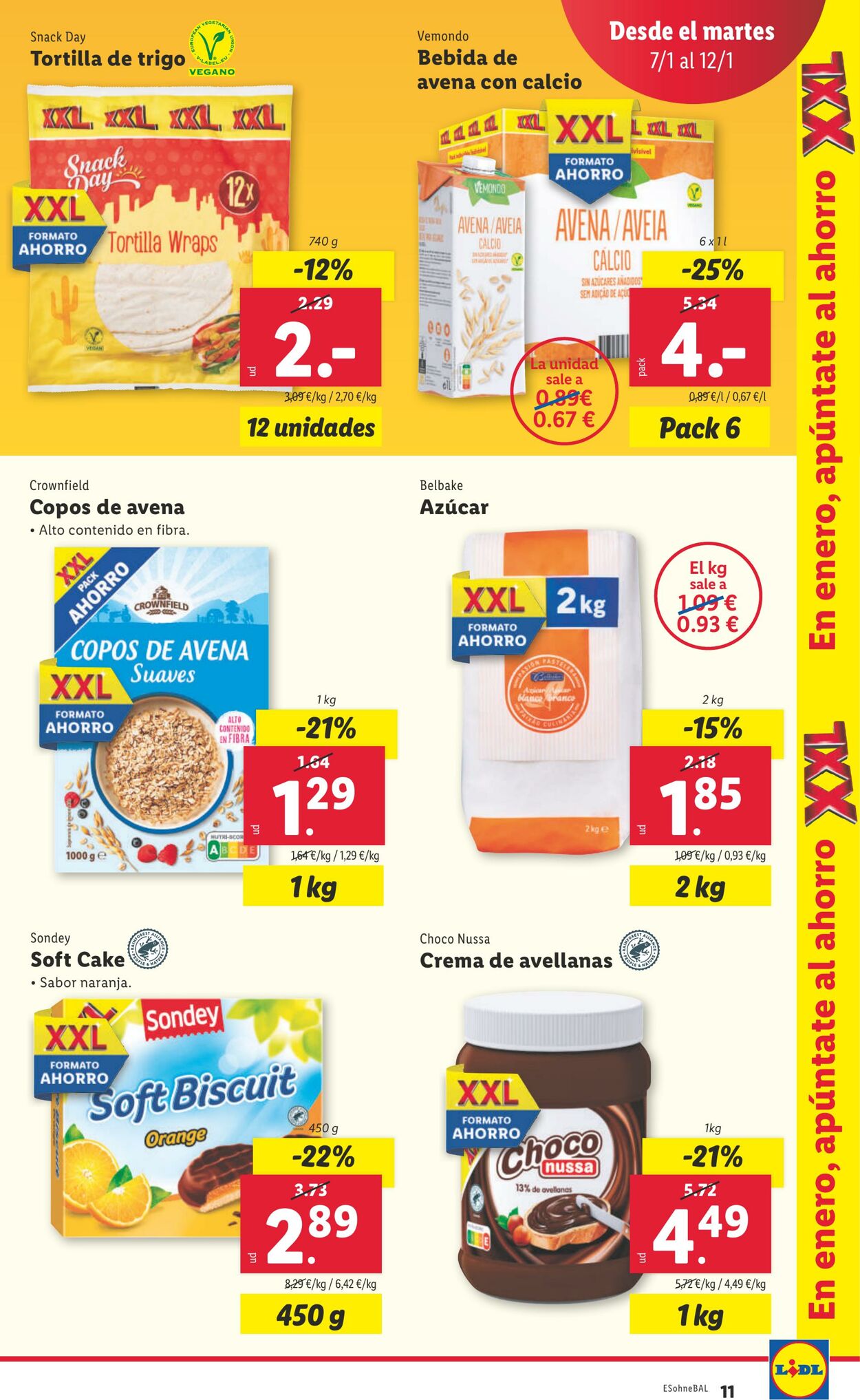 Folleto Lidl 07.01.2025 - 12.01.2025