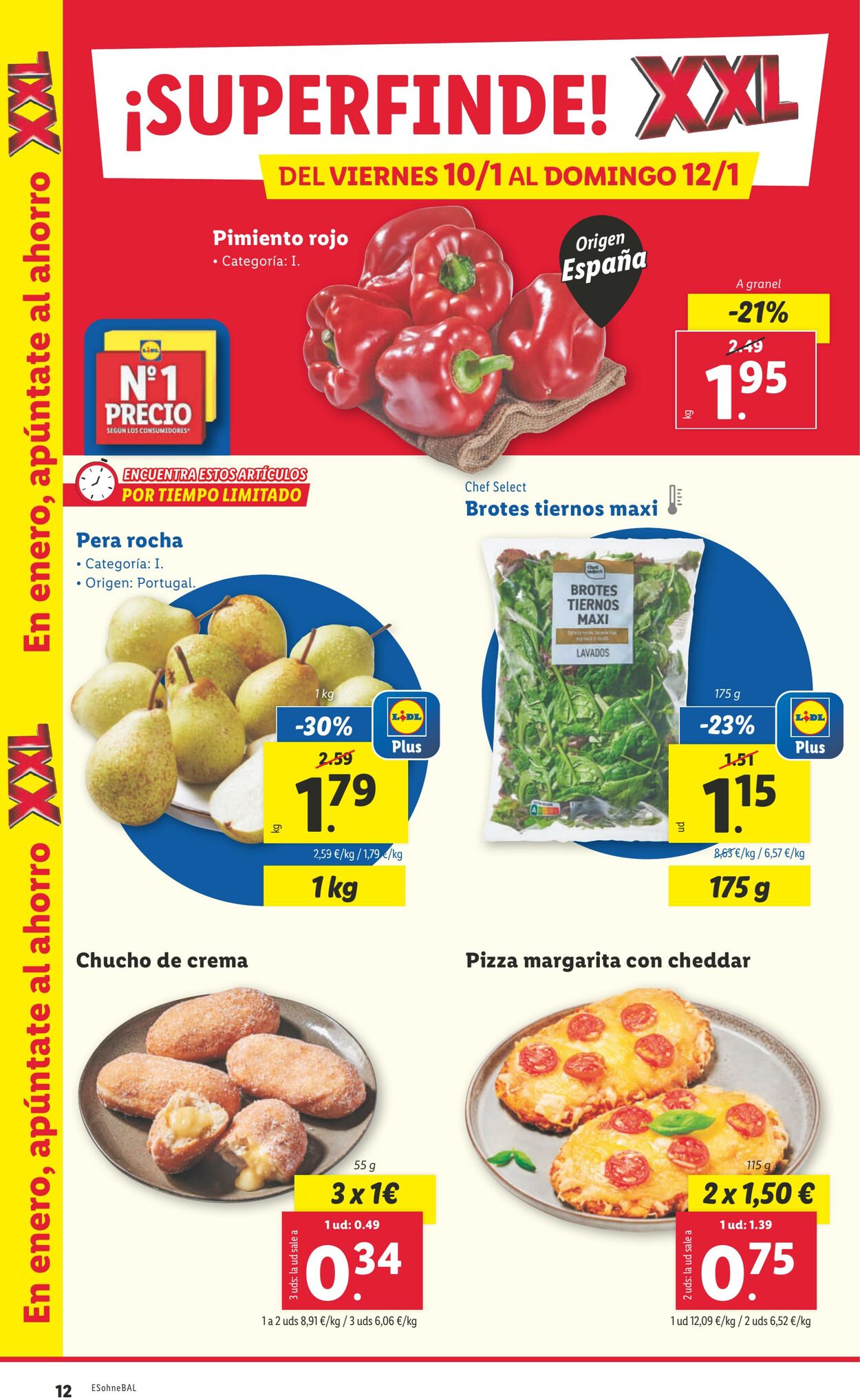 Folleto Lidl 07.01.2025 - 12.01.2025