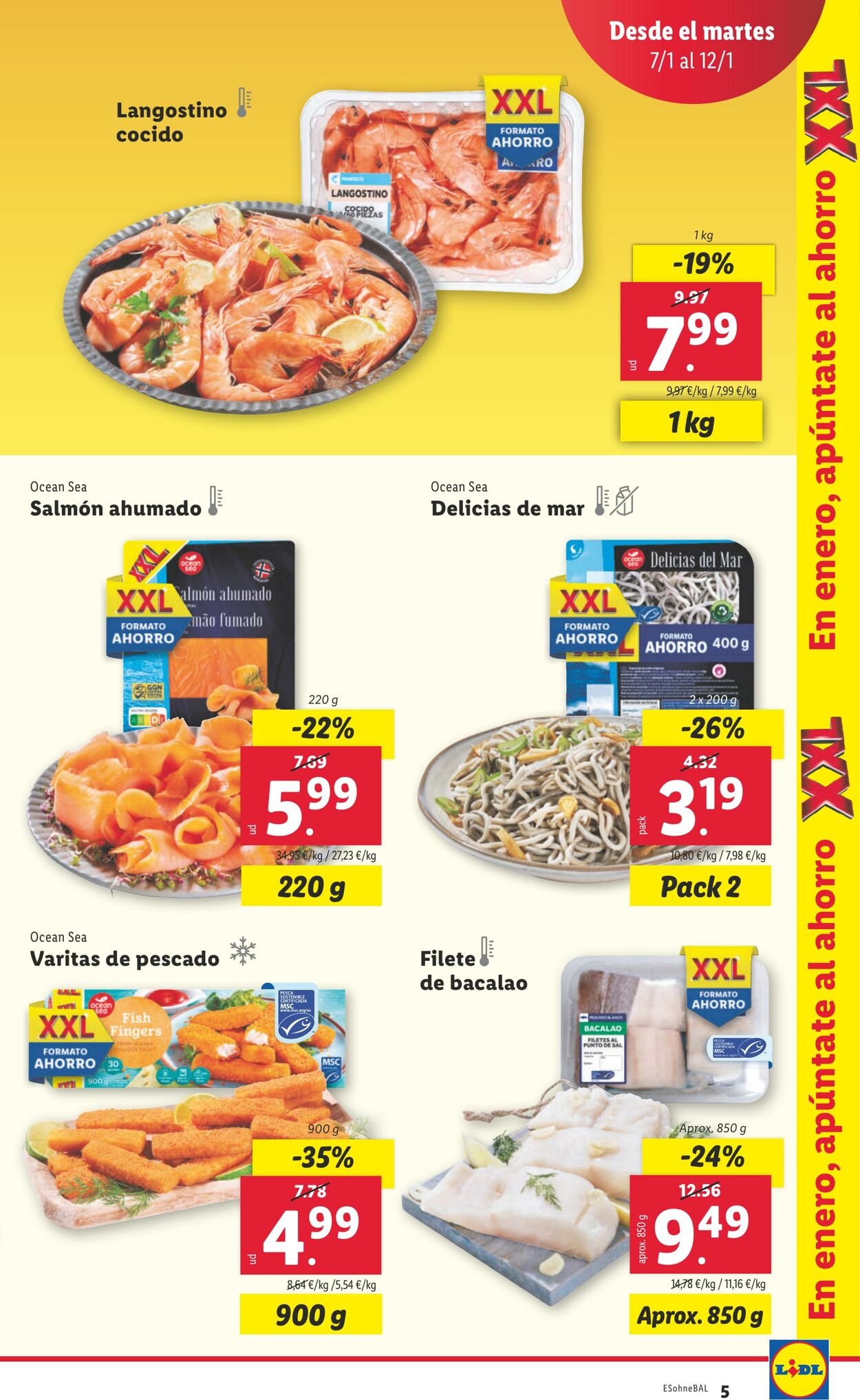 Folleto Lidl 07.01.2025 - 12.01.2025