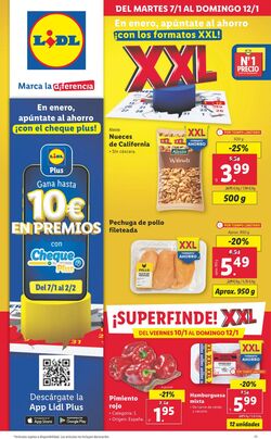 Folleto Lidl 07.01.2025 - 12.01.2025