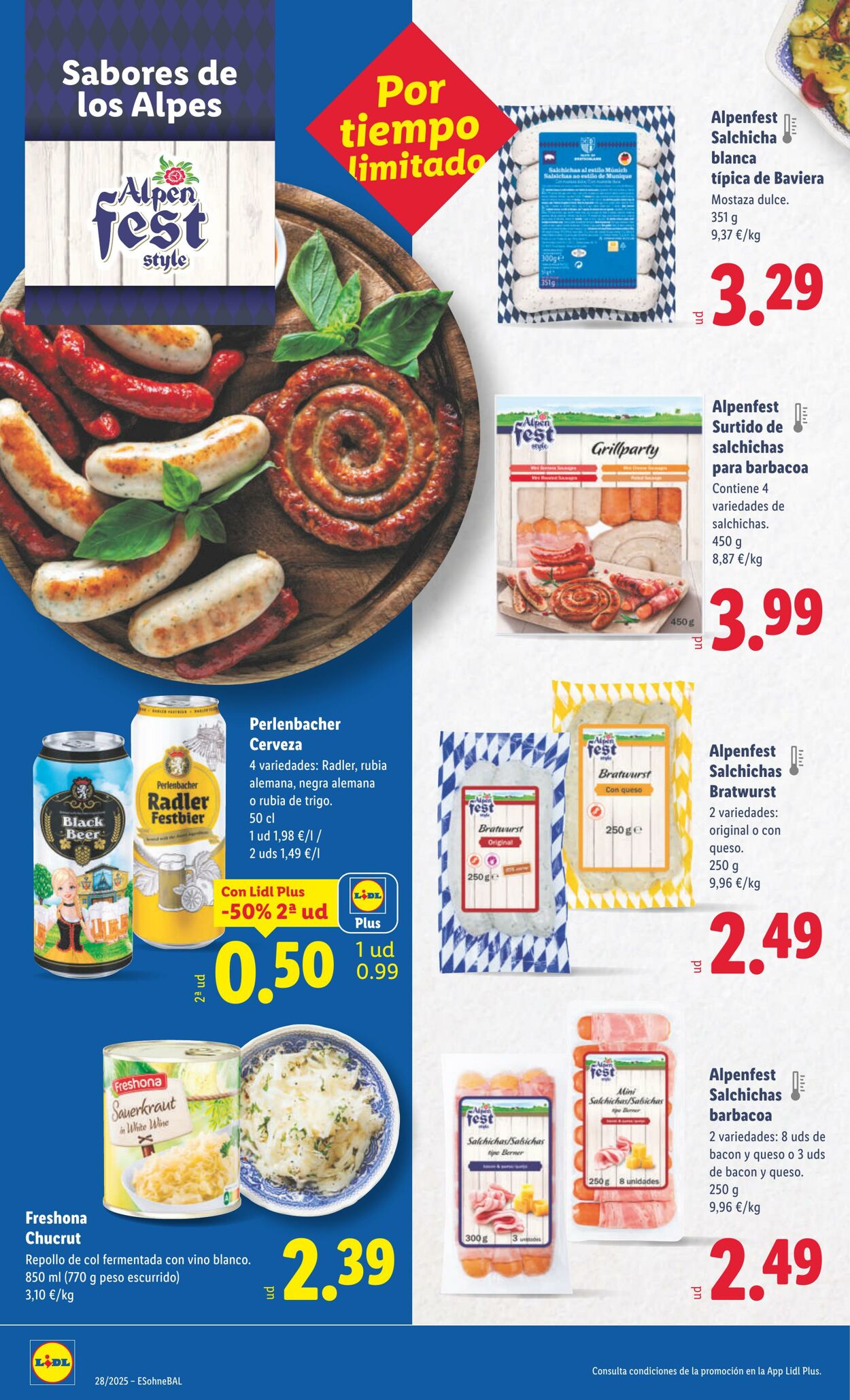 Folleto Lidl 07.07.2025 - 13.07.2025
