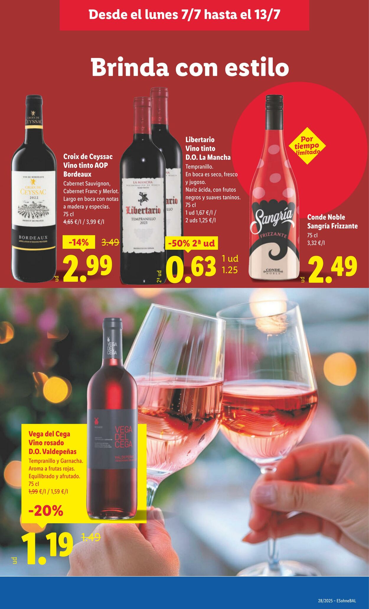 Folleto Lidl 07.07.2025 - 13.07.2025