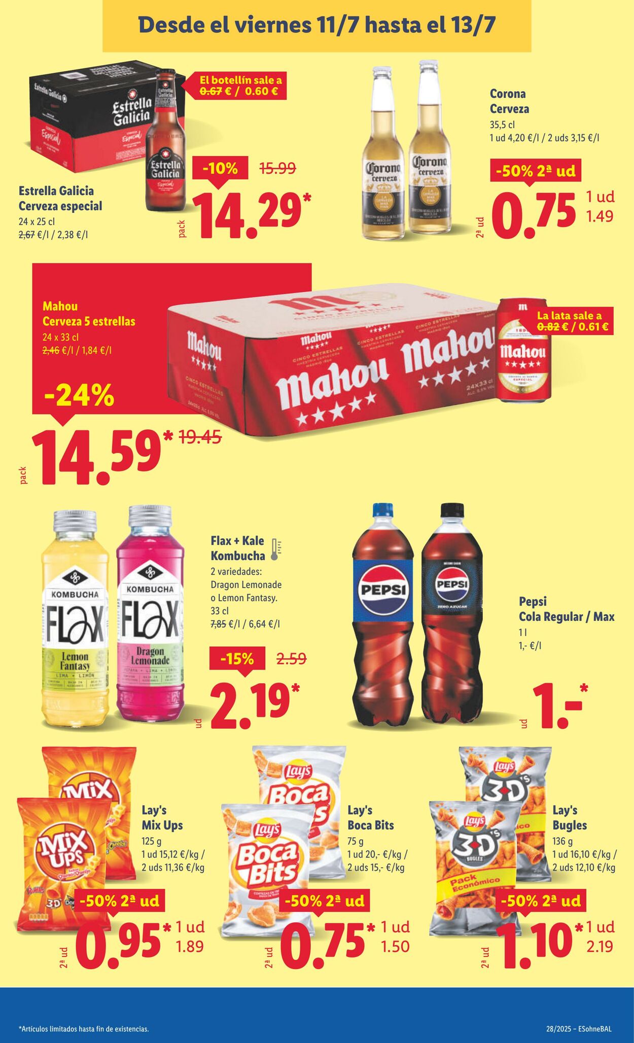 Folleto Lidl 07.07.2025 - 13.07.2025