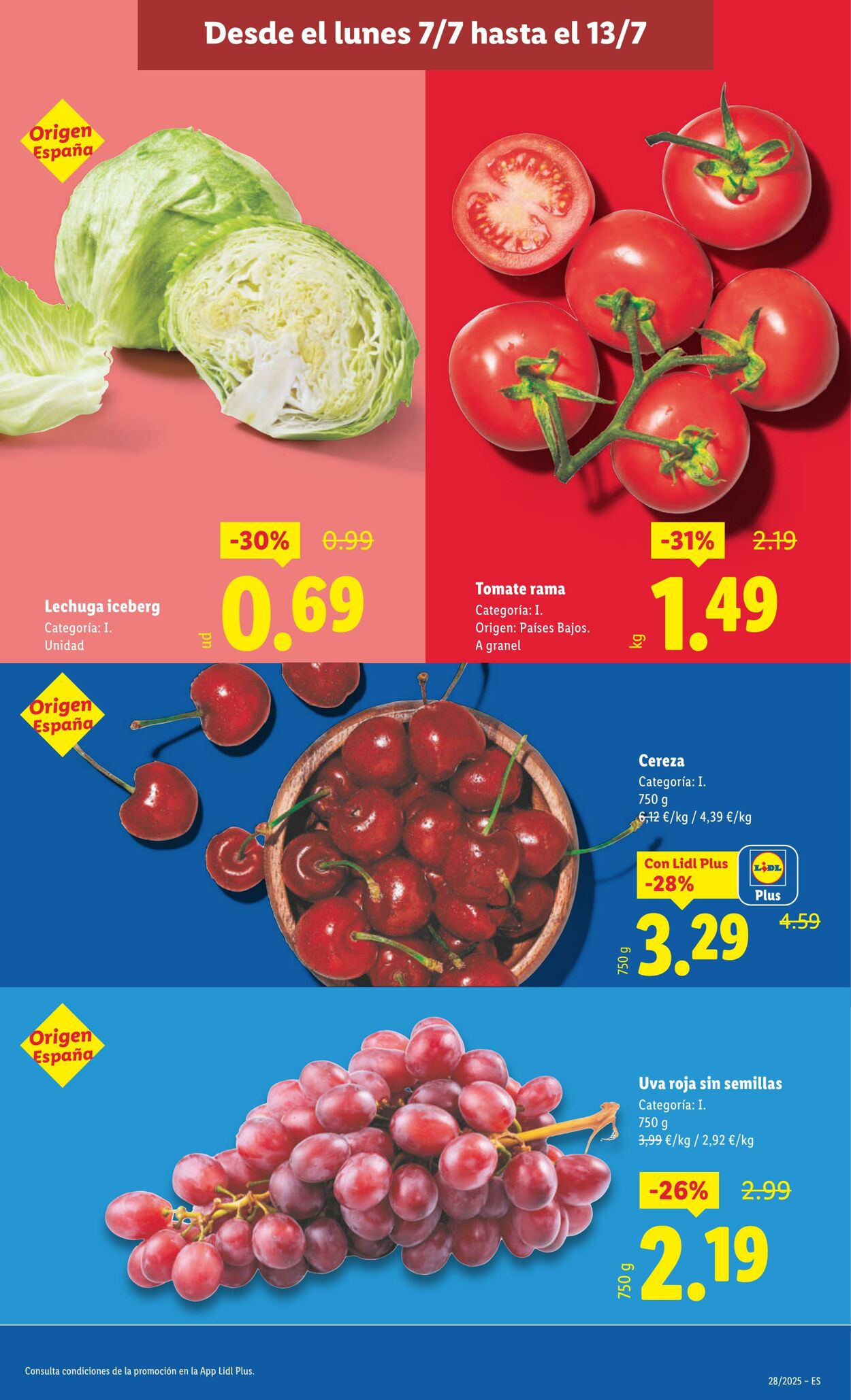 Folleto Lidl 07.07.2025 - 13.07.2025