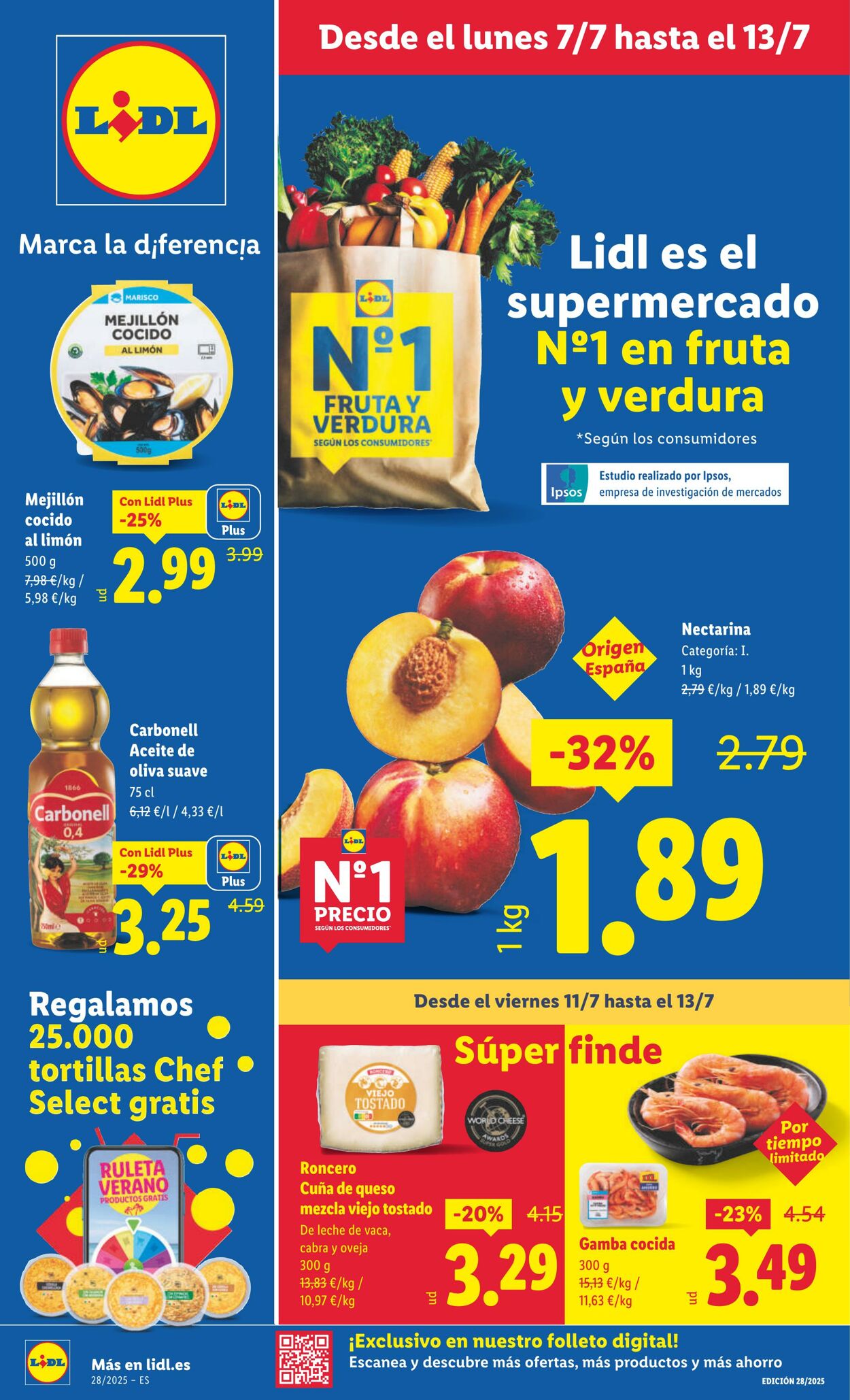 Folleto Lidl 07.07.2025 - 13.07.2025