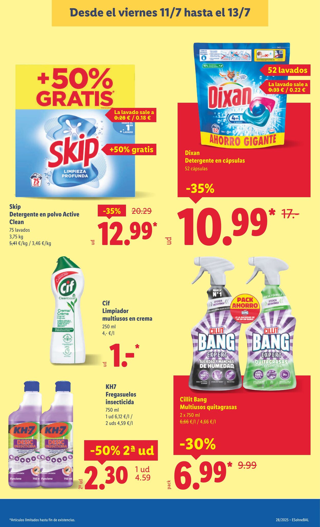 Folleto Lidl 07.07.2025 - 13.07.2025