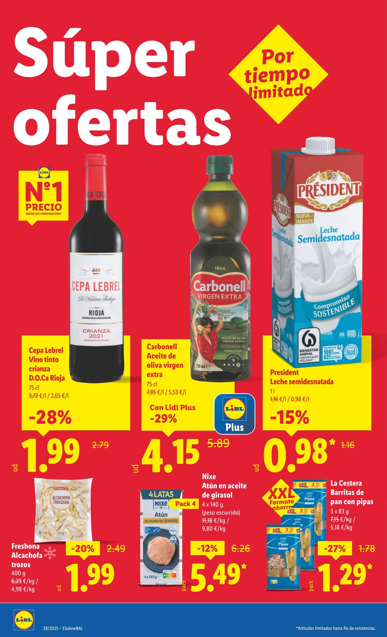 Folleto Lidl 07.07.2025 - 13.07.2025