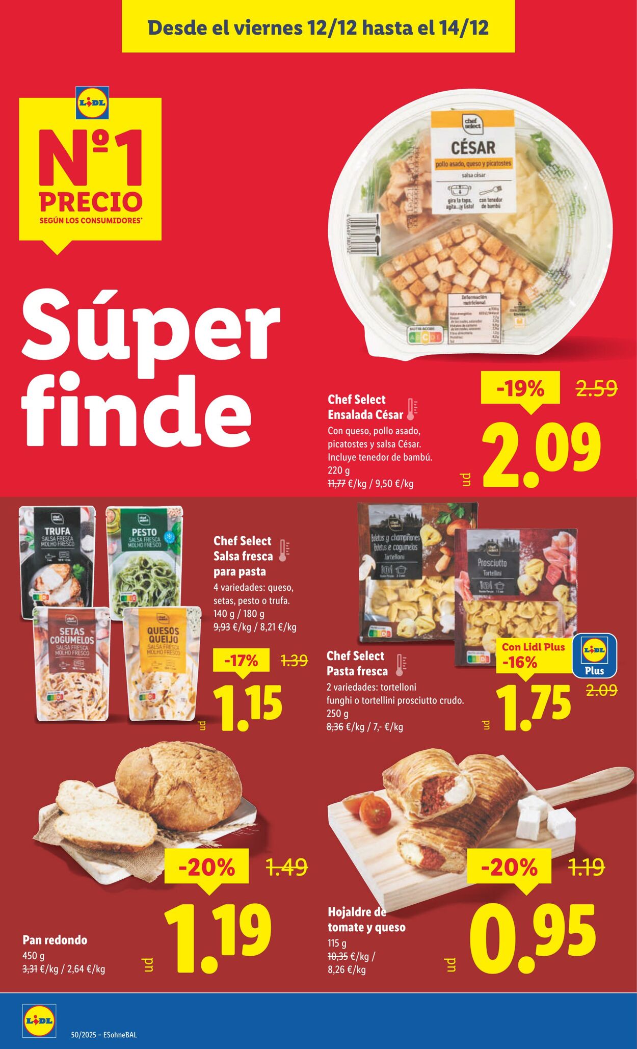 Folleto Lidl 08.12.2025 - 14.12.2025