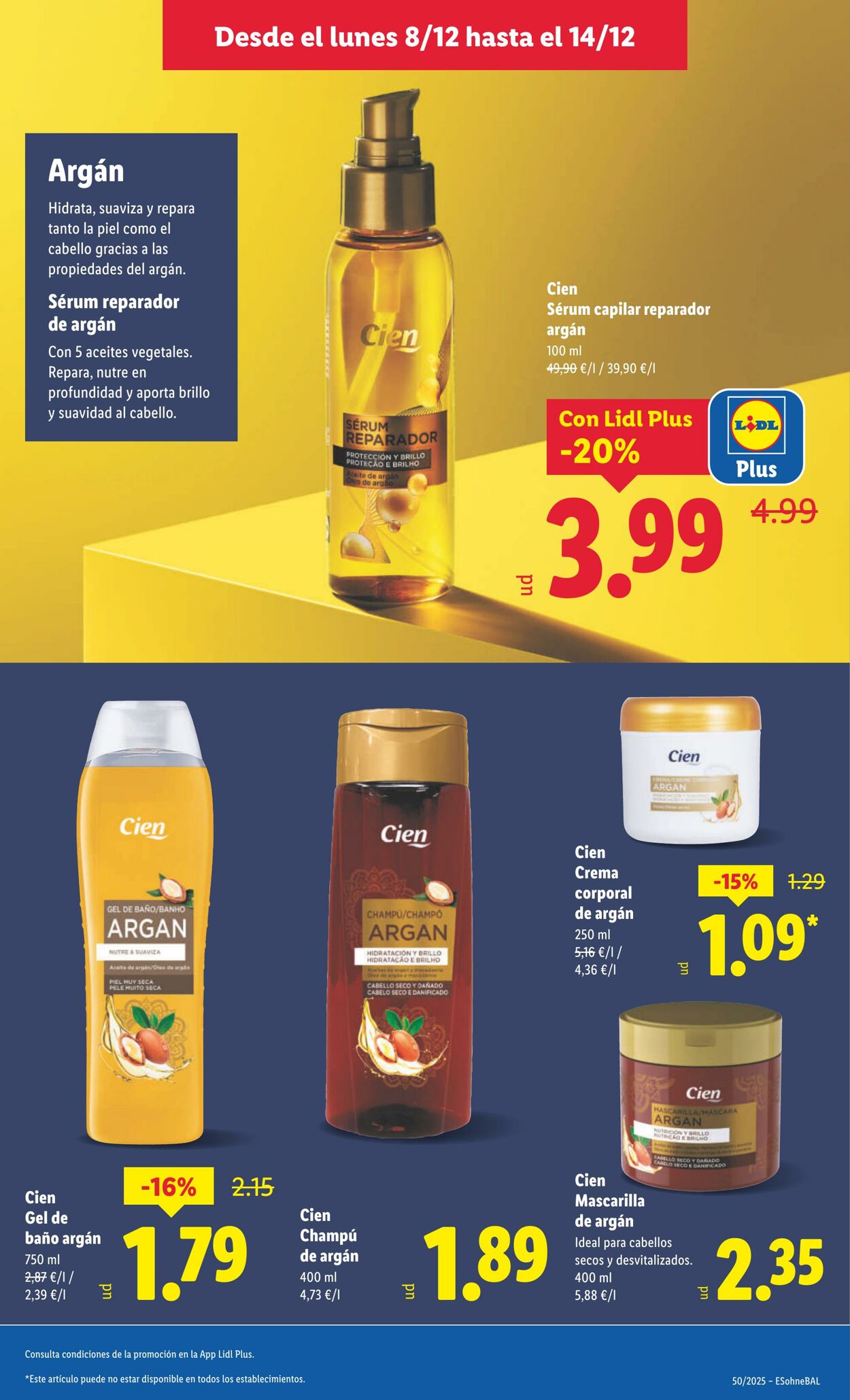 Folleto Lidl 08.12.2025 - 14.12.2025
