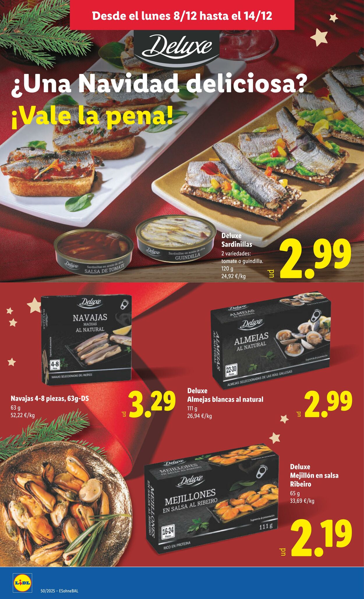 Folleto Lidl 08.12.2025 - 14.12.2025
