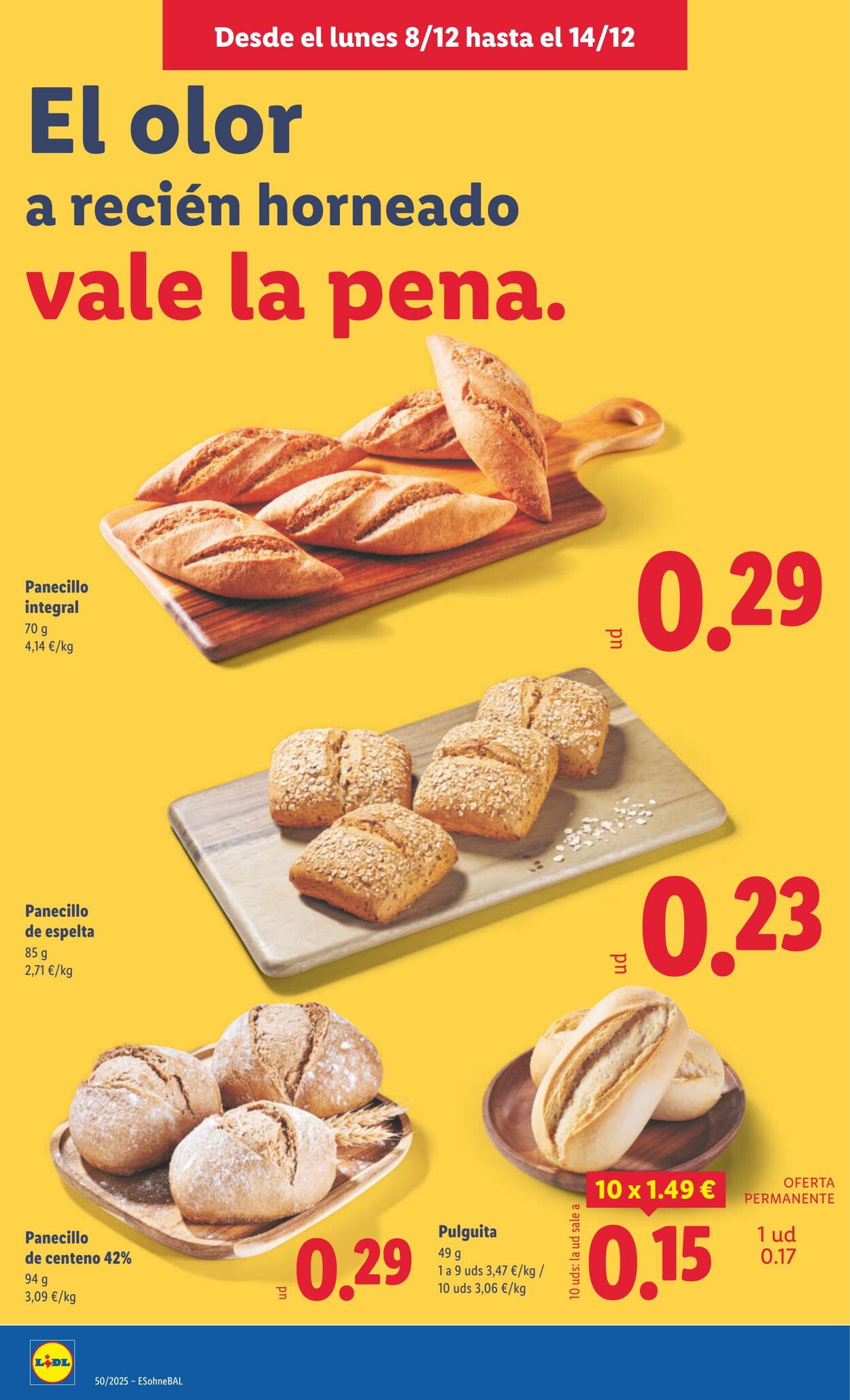 Folleto Lidl 08.12.2025 - 14.12.2025