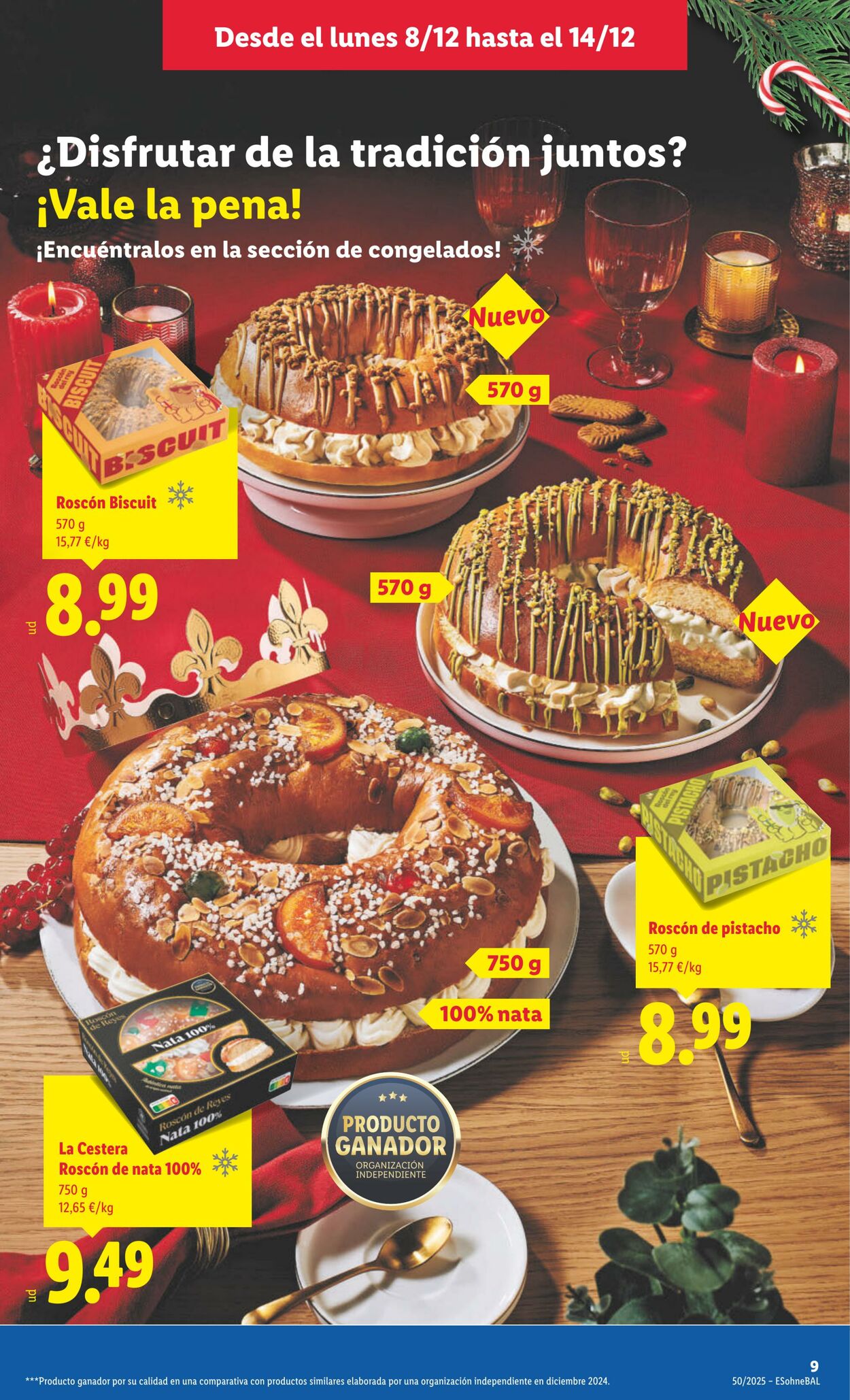 Folleto Lidl 08.12.2025 - 14.12.2025
