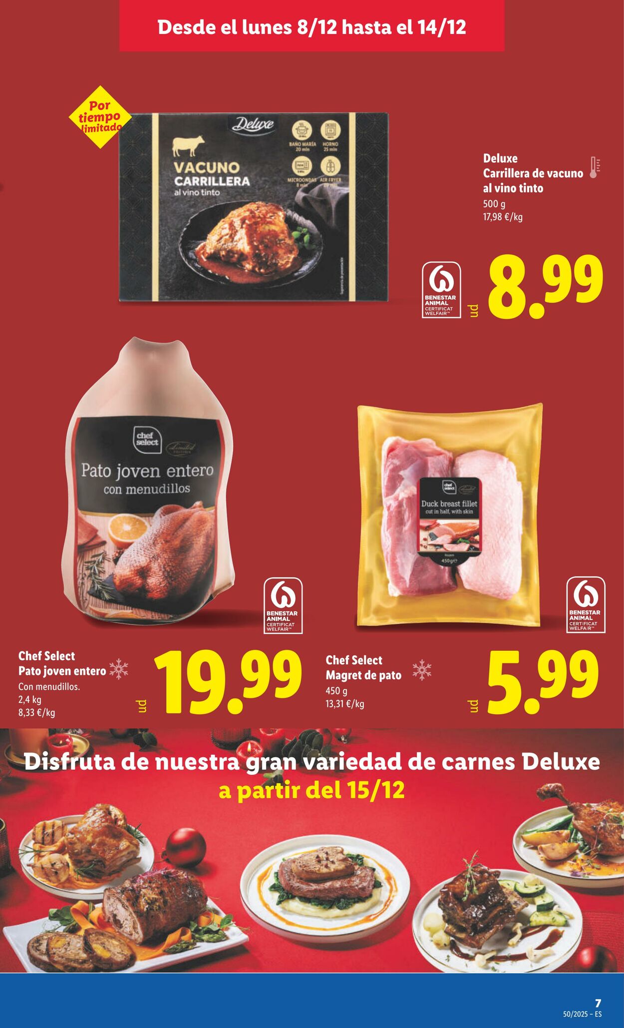 Folleto Lidl 08.12.2025 - 14.12.2025