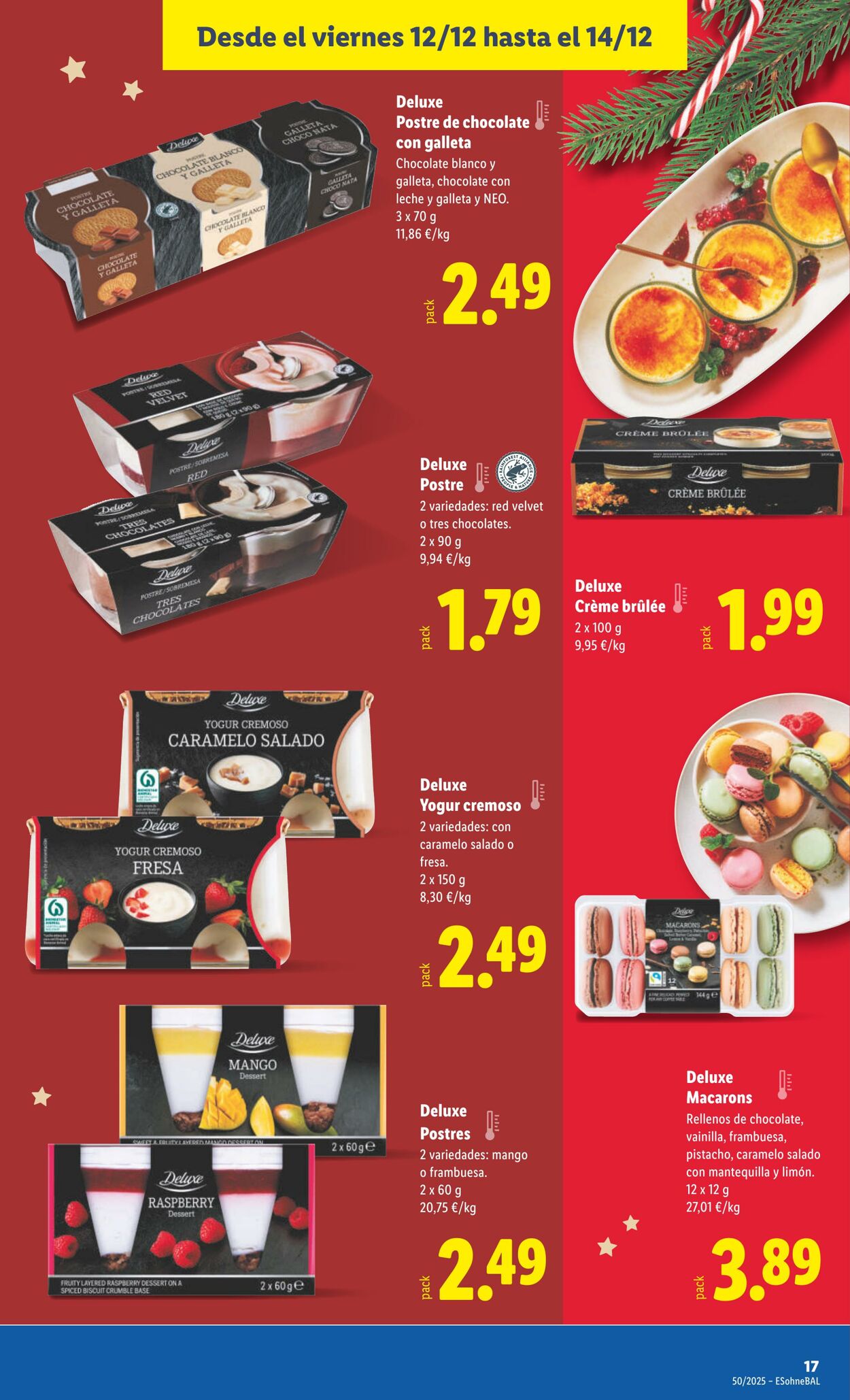 Folleto Lidl 08.12.2025 - 14.12.2025