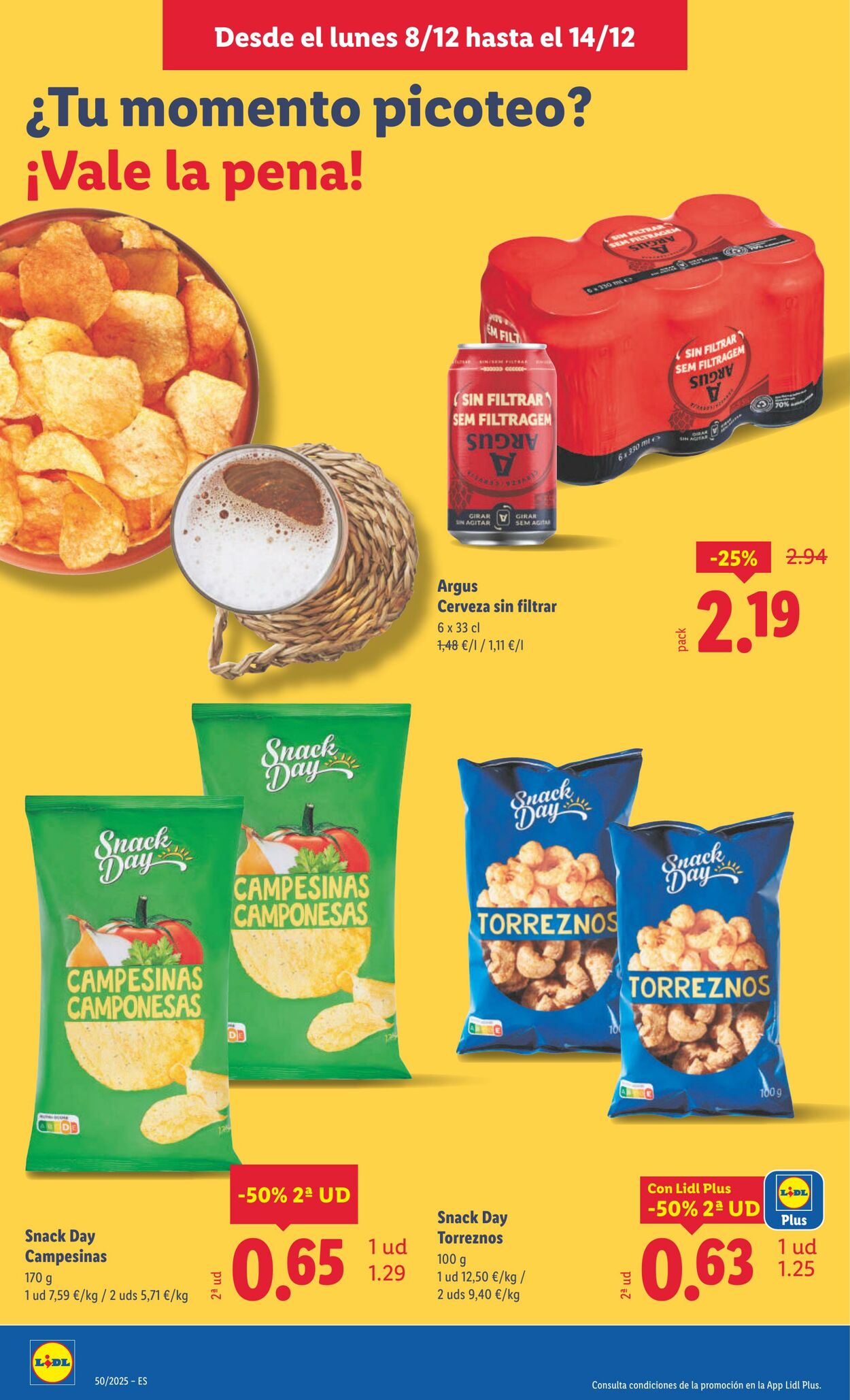 Folleto Lidl 08.12.2025 - 14.12.2025