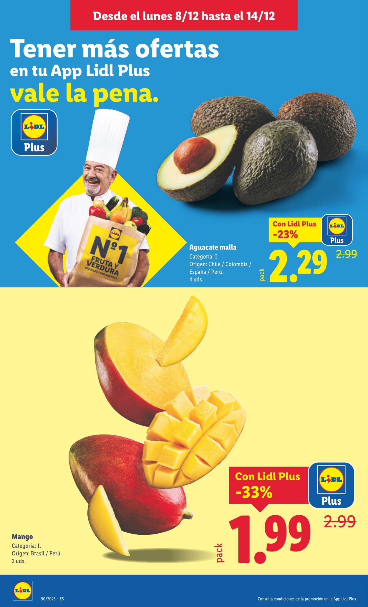 Folleto Lidl 08.12.2025 - 14.12.2025