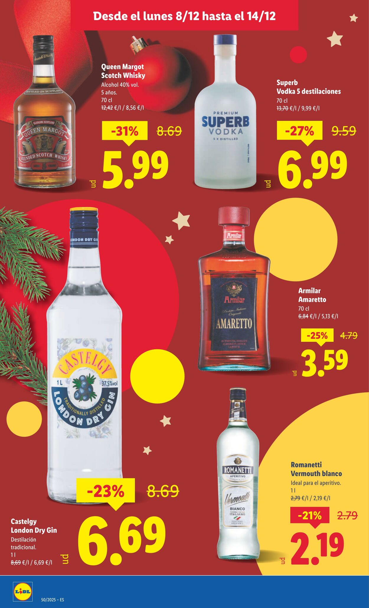 Folleto Lidl 08.12.2025 - 14.12.2025
