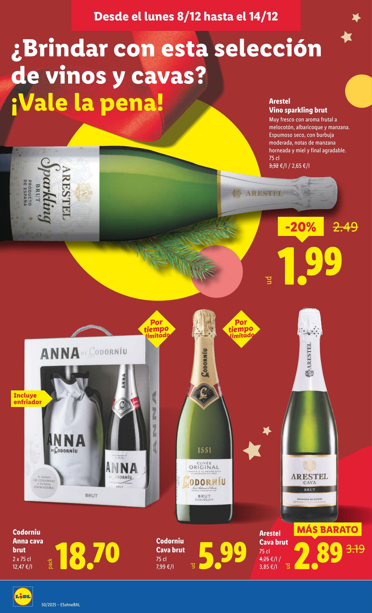 Folleto Lidl 08.12.2025 - 14.12.2025