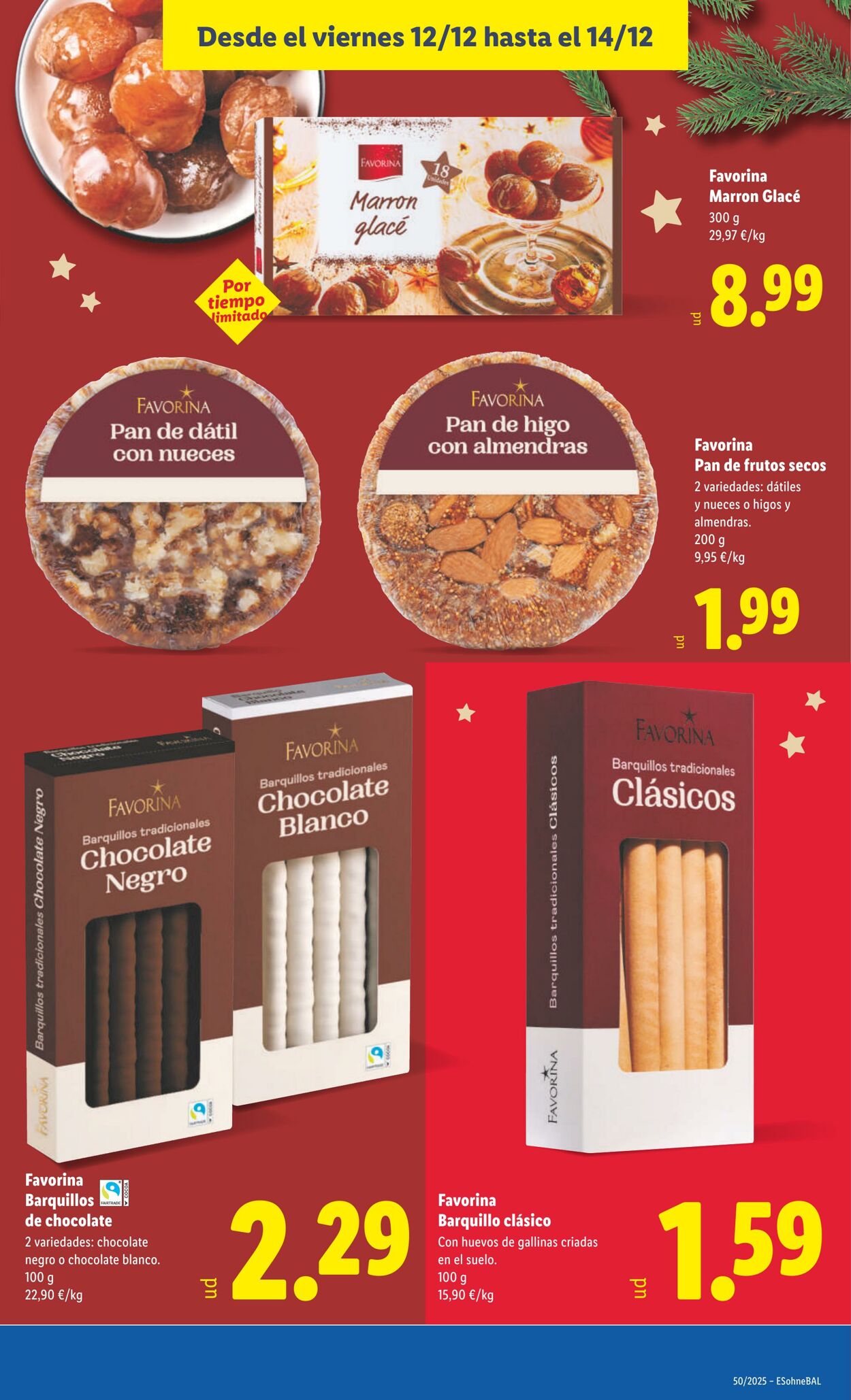 Folleto Lidl 08.12.2025 - 14.12.2025
