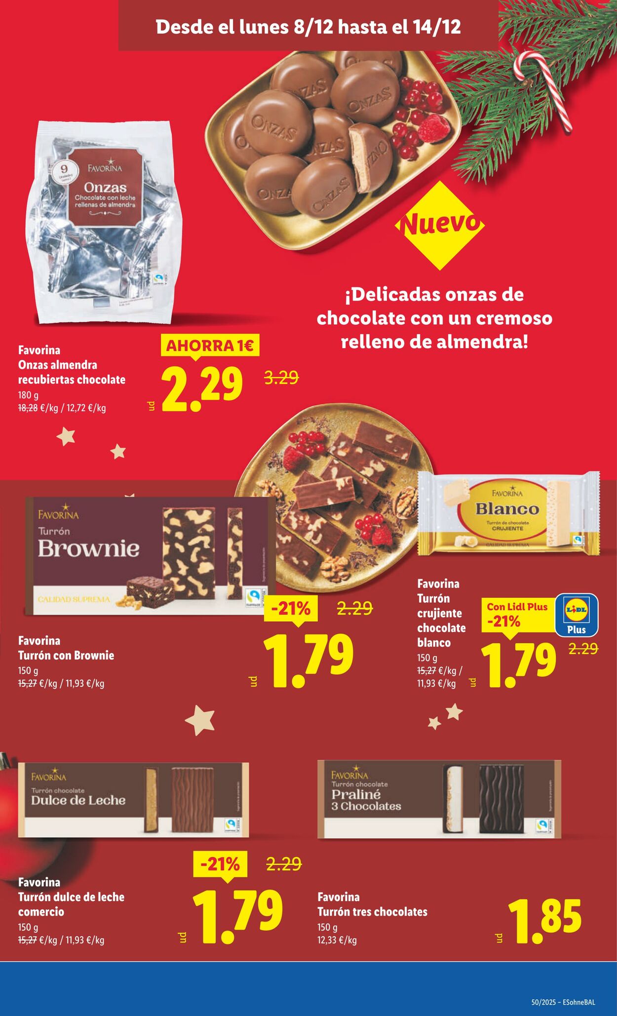 Folleto Lidl 08.12.2025 - 14.12.2025