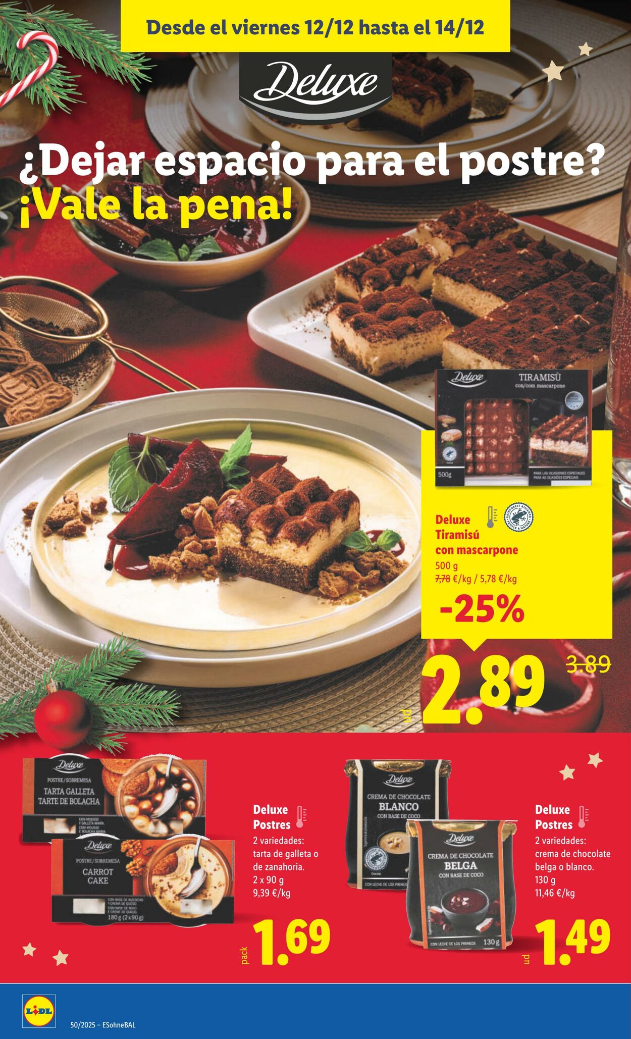 Folleto Lidl 08.12.2025 - 14.12.2025