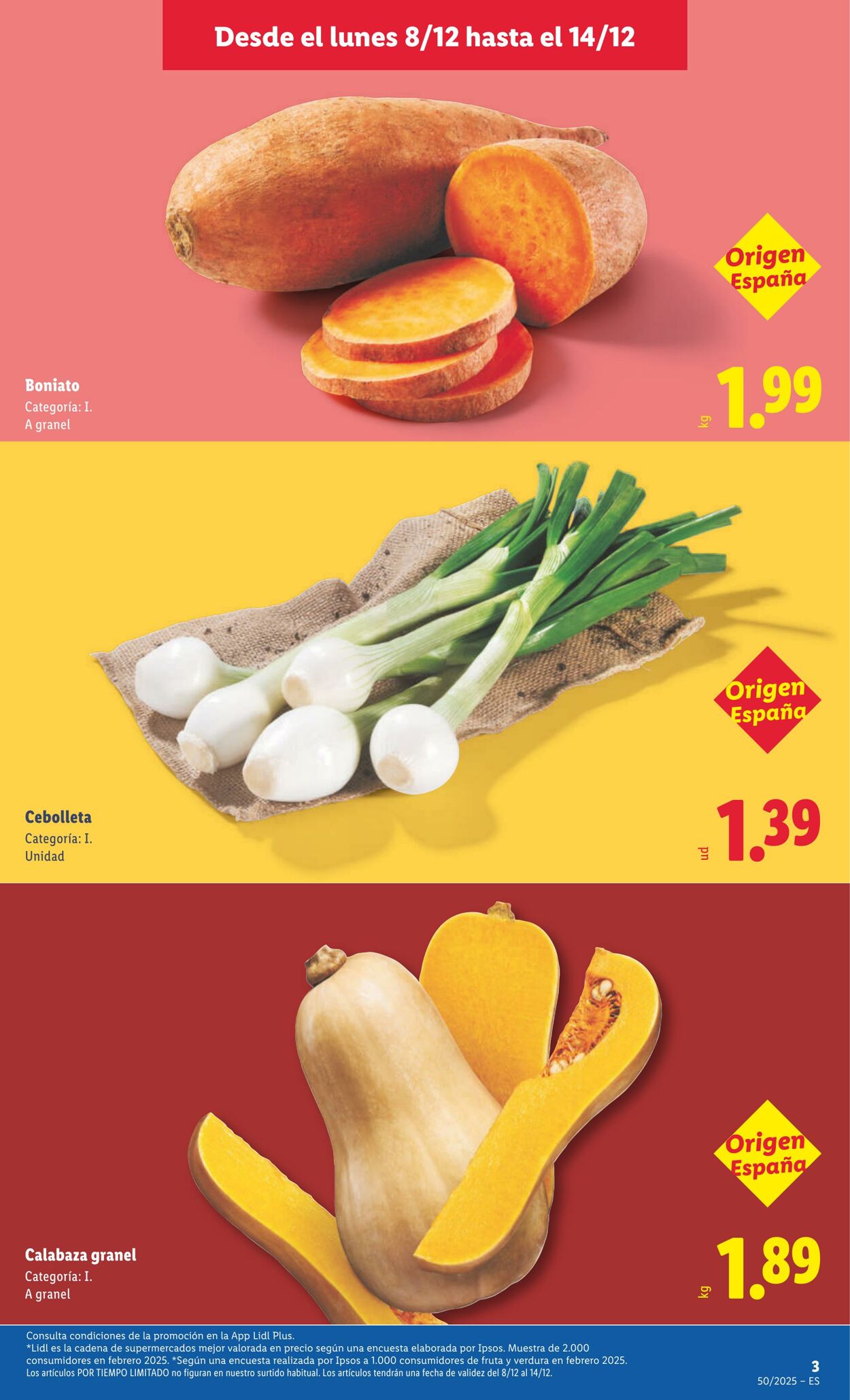 Folleto Lidl 08.12.2025 - 14.12.2025