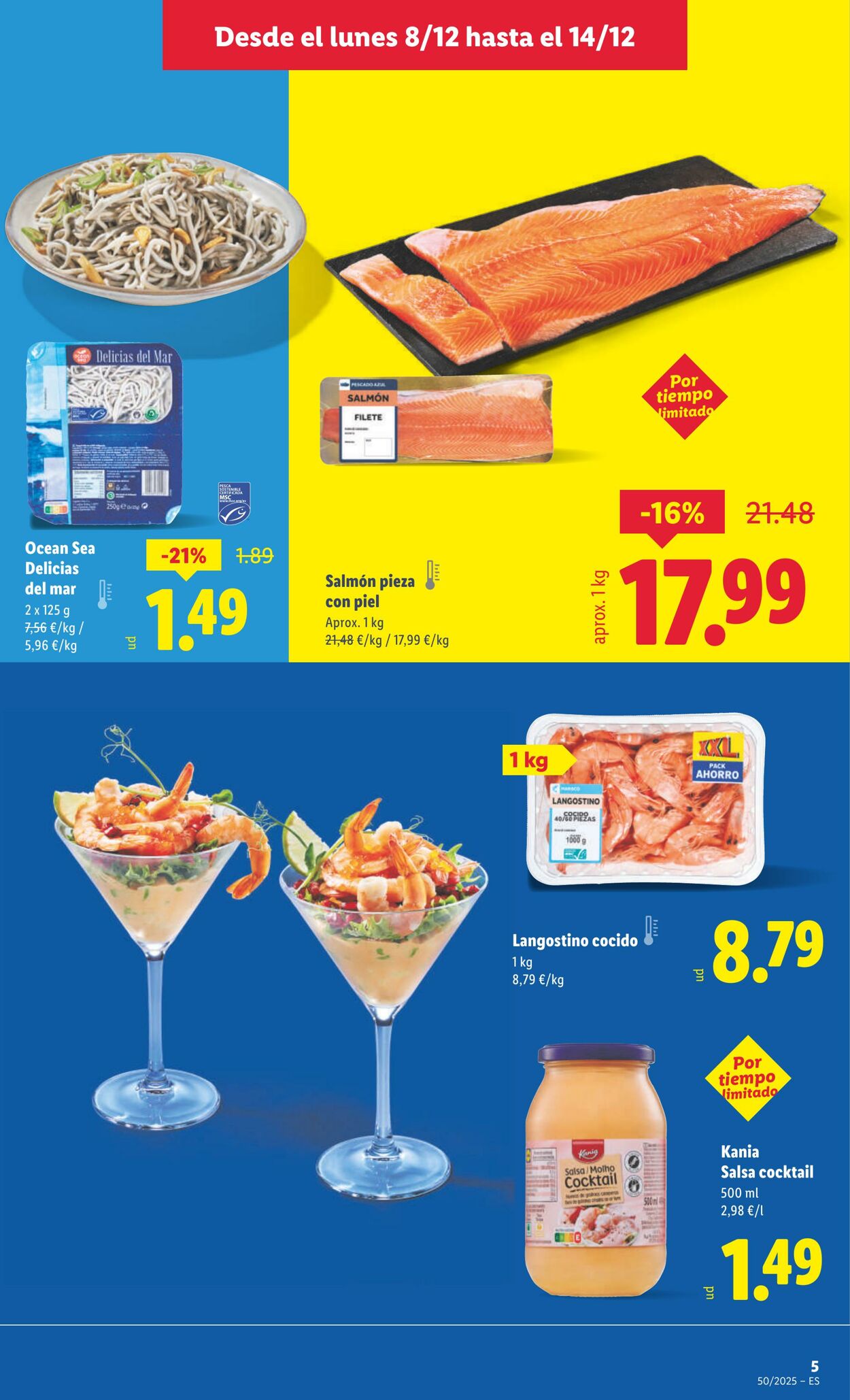 Folleto Lidl 08.12.2025 - 14.12.2025