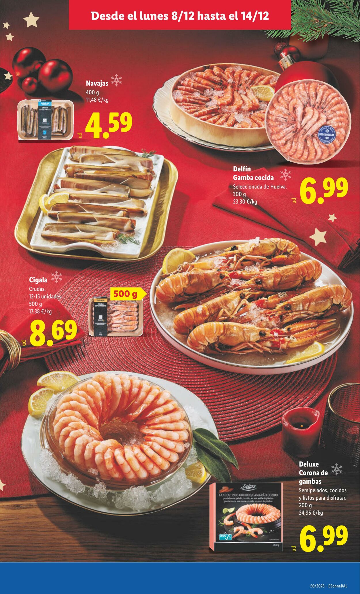 Folleto Lidl 08.12.2025 - 14.12.2025