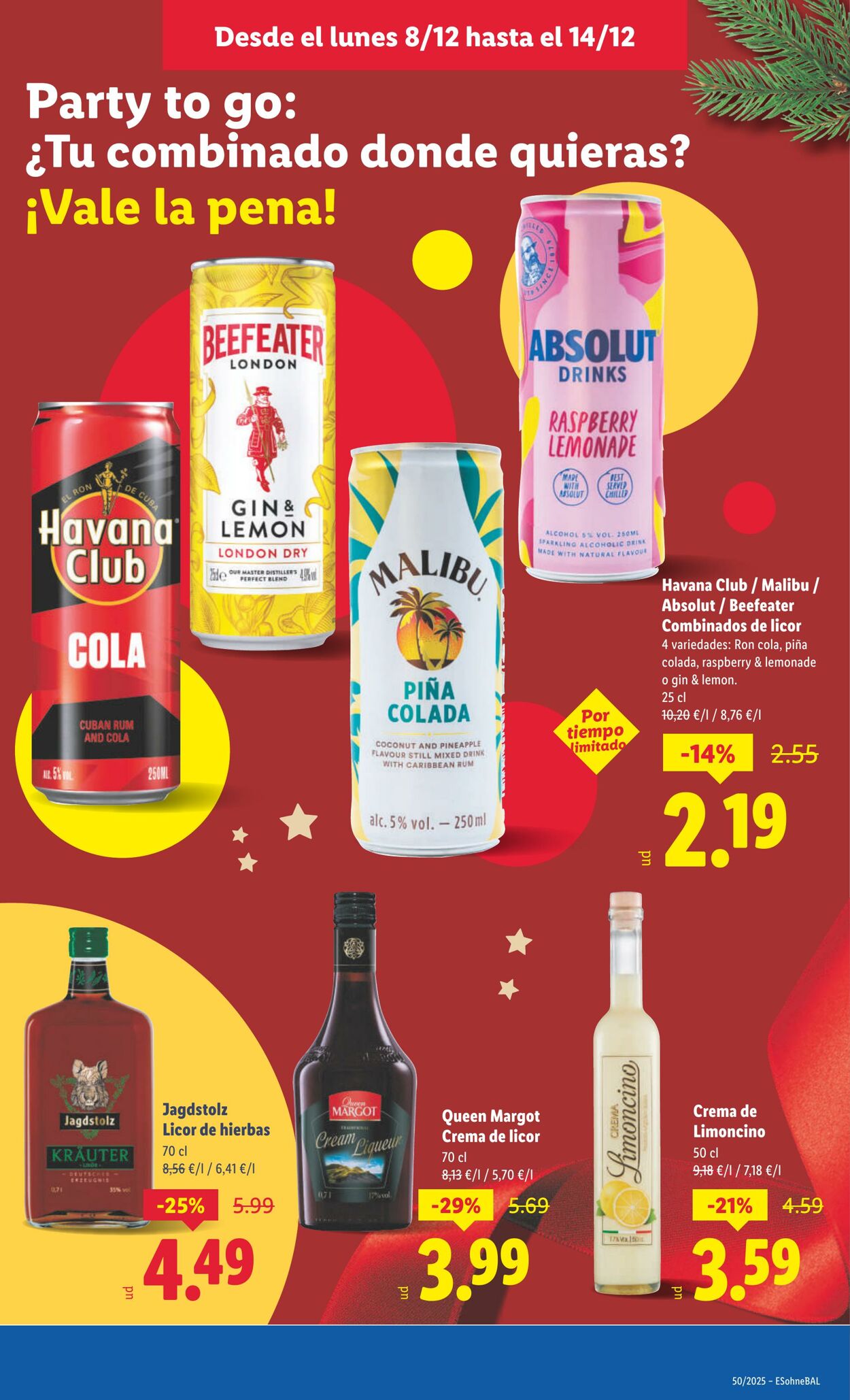 Folleto Lidl 08.12.2025 - 14.12.2025