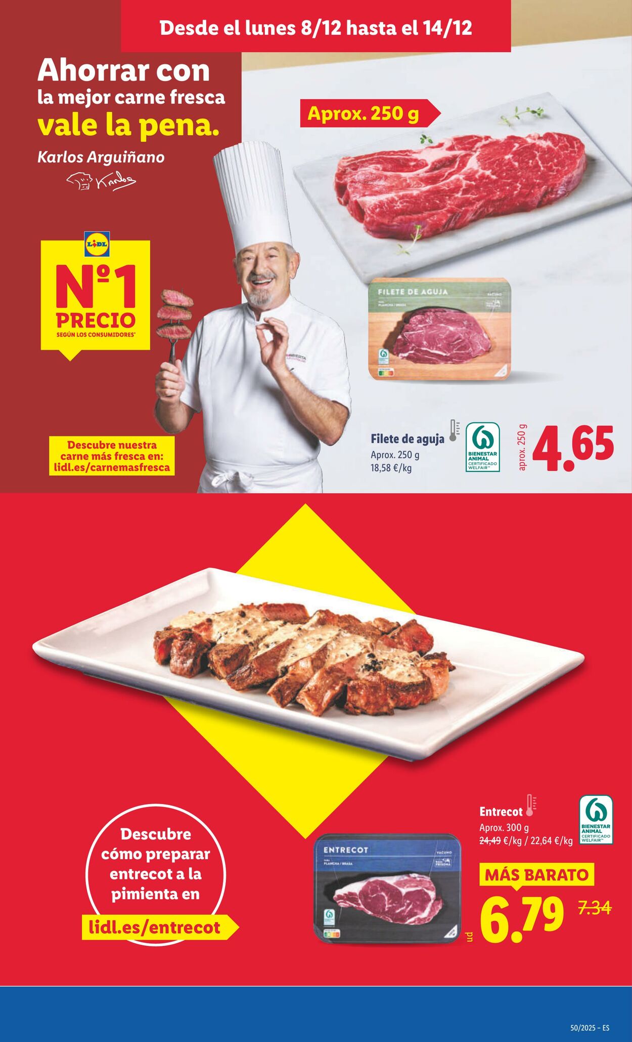 Folleto Lidl 08.12.2025 - 14.12.2025