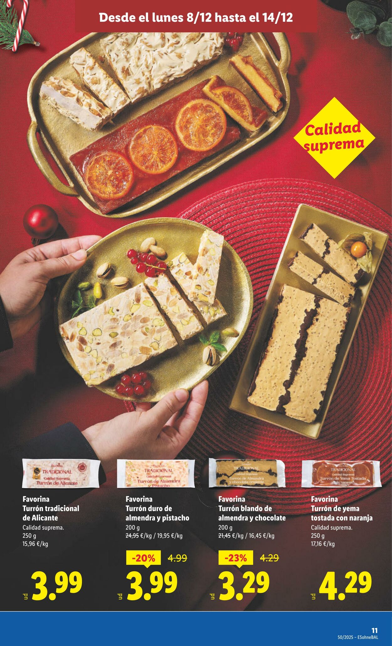 Folleto Lidl 08.12.2025 - 14.12.2025