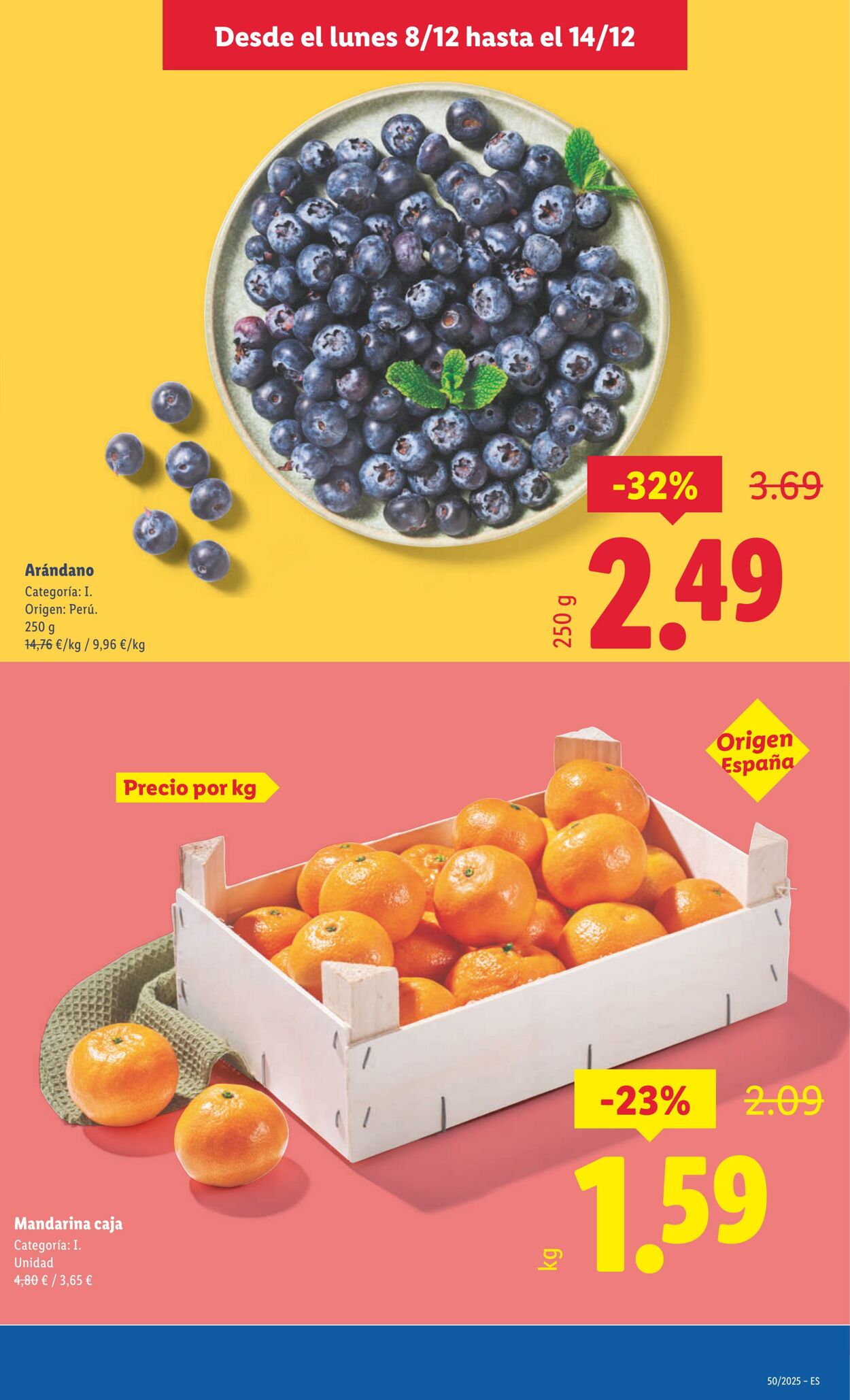 Folleto Lidl 08.12.2025 - 14.12.2025