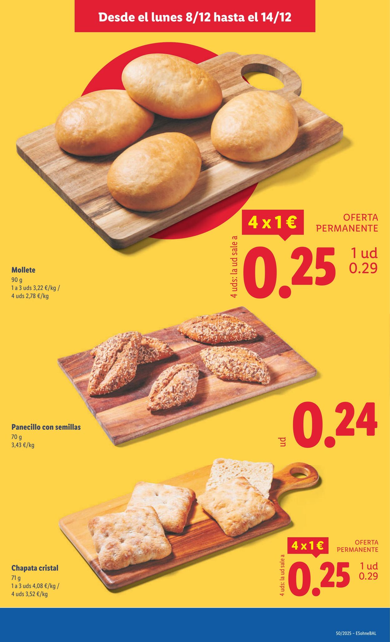 Folleto Lidl 08.12.2025 - 14.12.2025